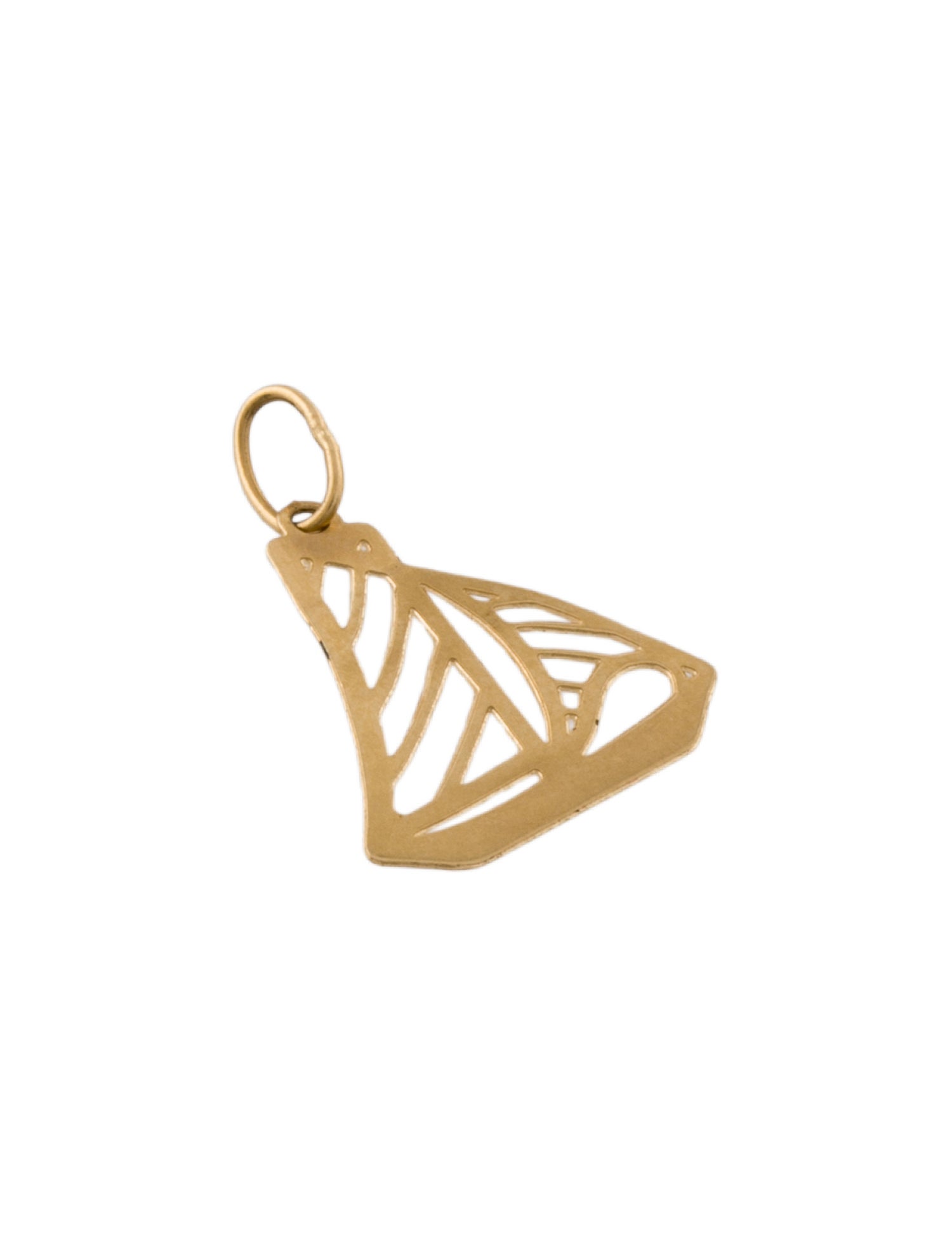 Pendant 14K Flat