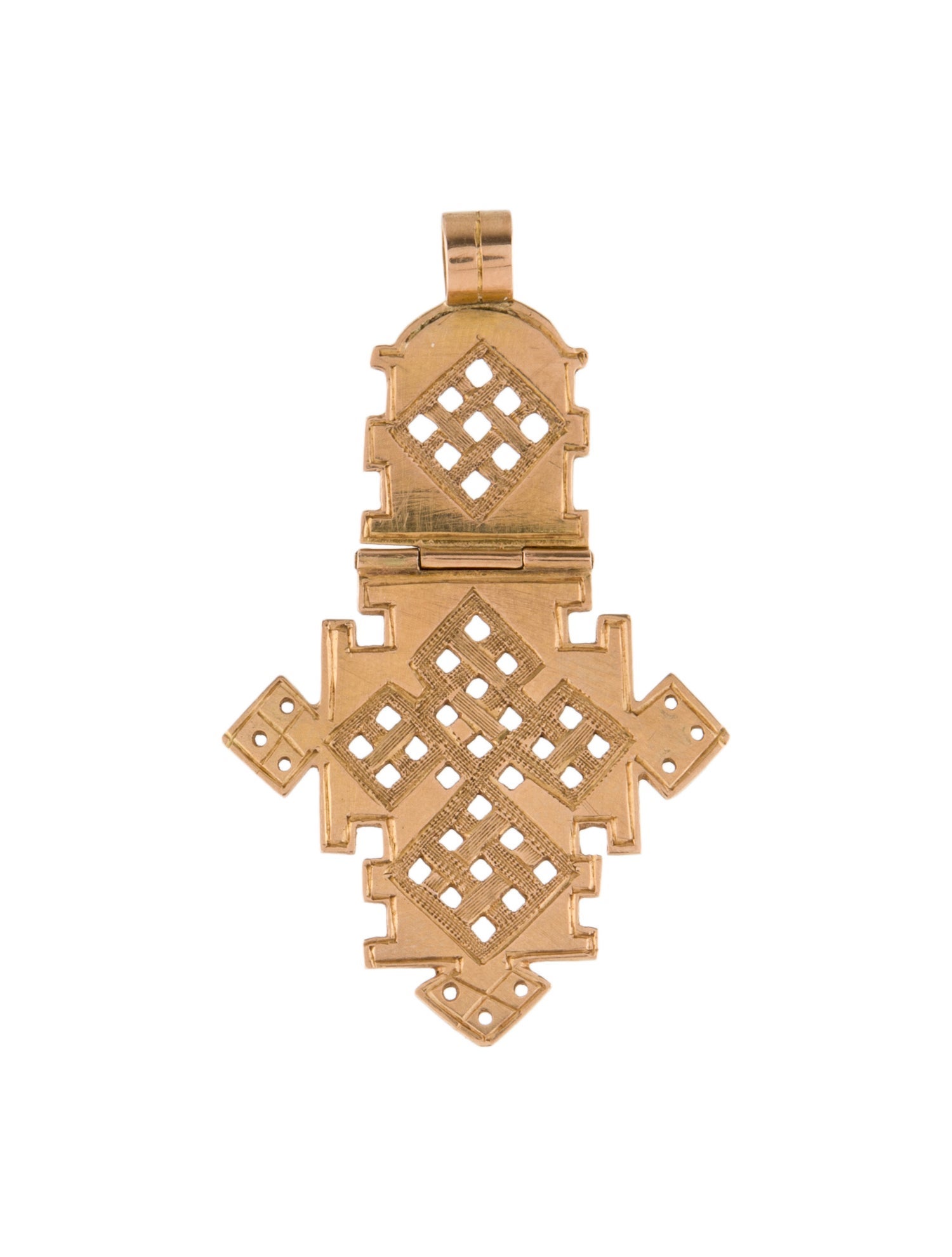 Pendant 14K Geometric