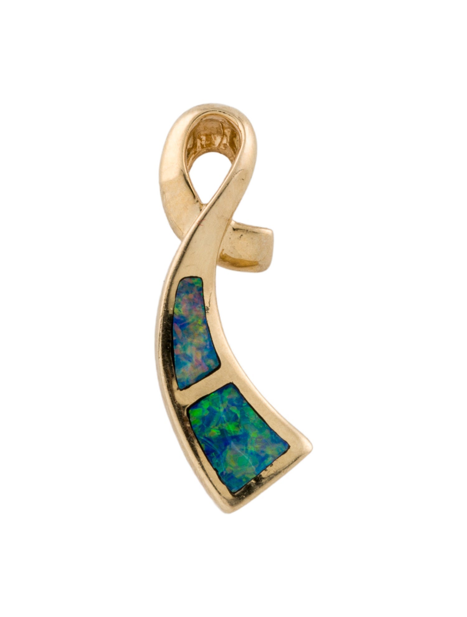 Pendant 14K Opal Doublet