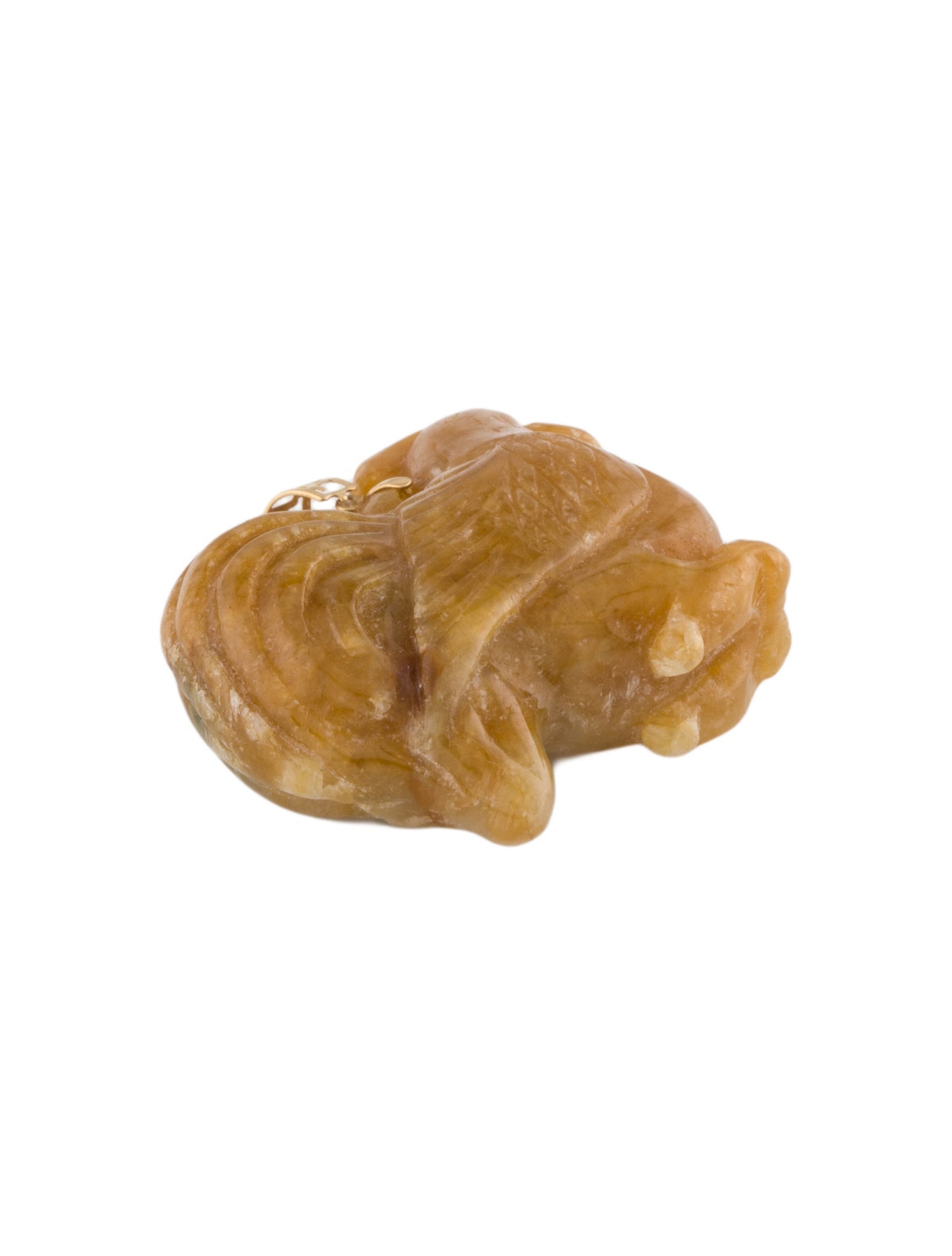 Pendant 18K Jadeite Rooster