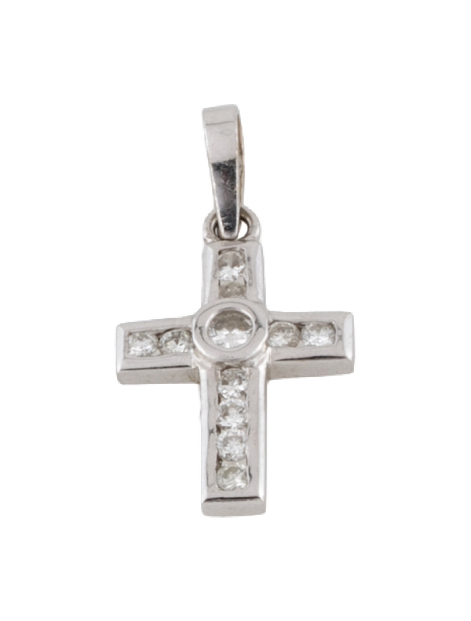 Pendant 14K Diamond Cross