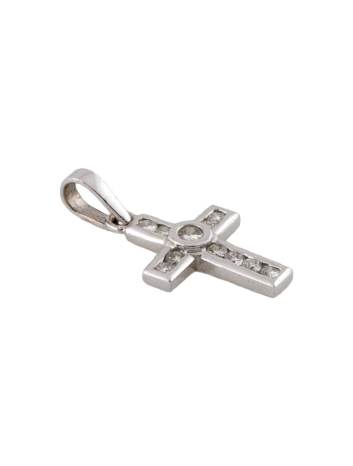 Pendant 14K Diamond Cross