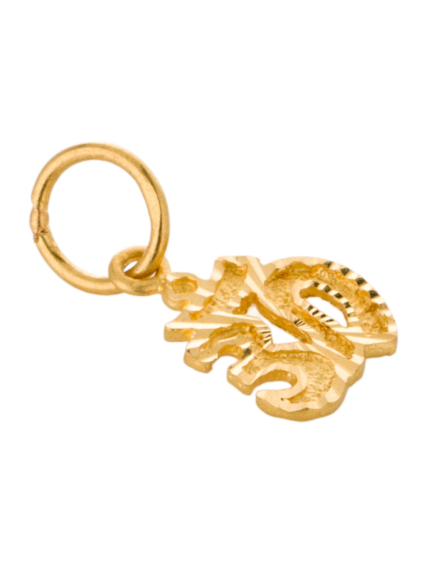 Pendant 22K '30' Number