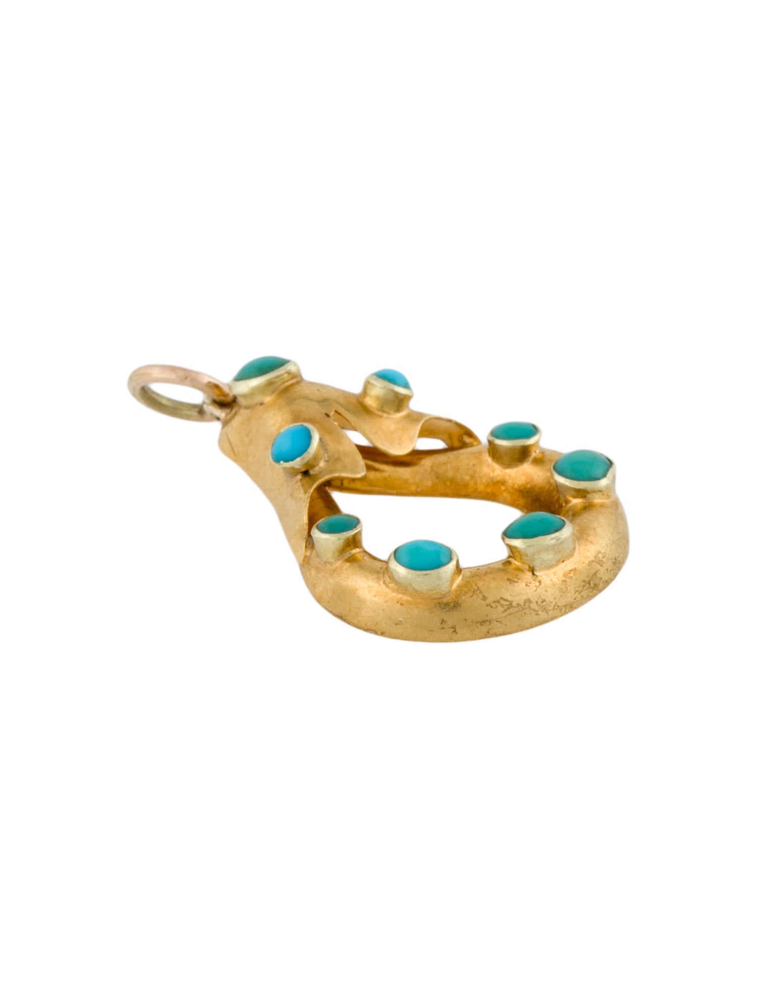 Pendant 14K Turquoise