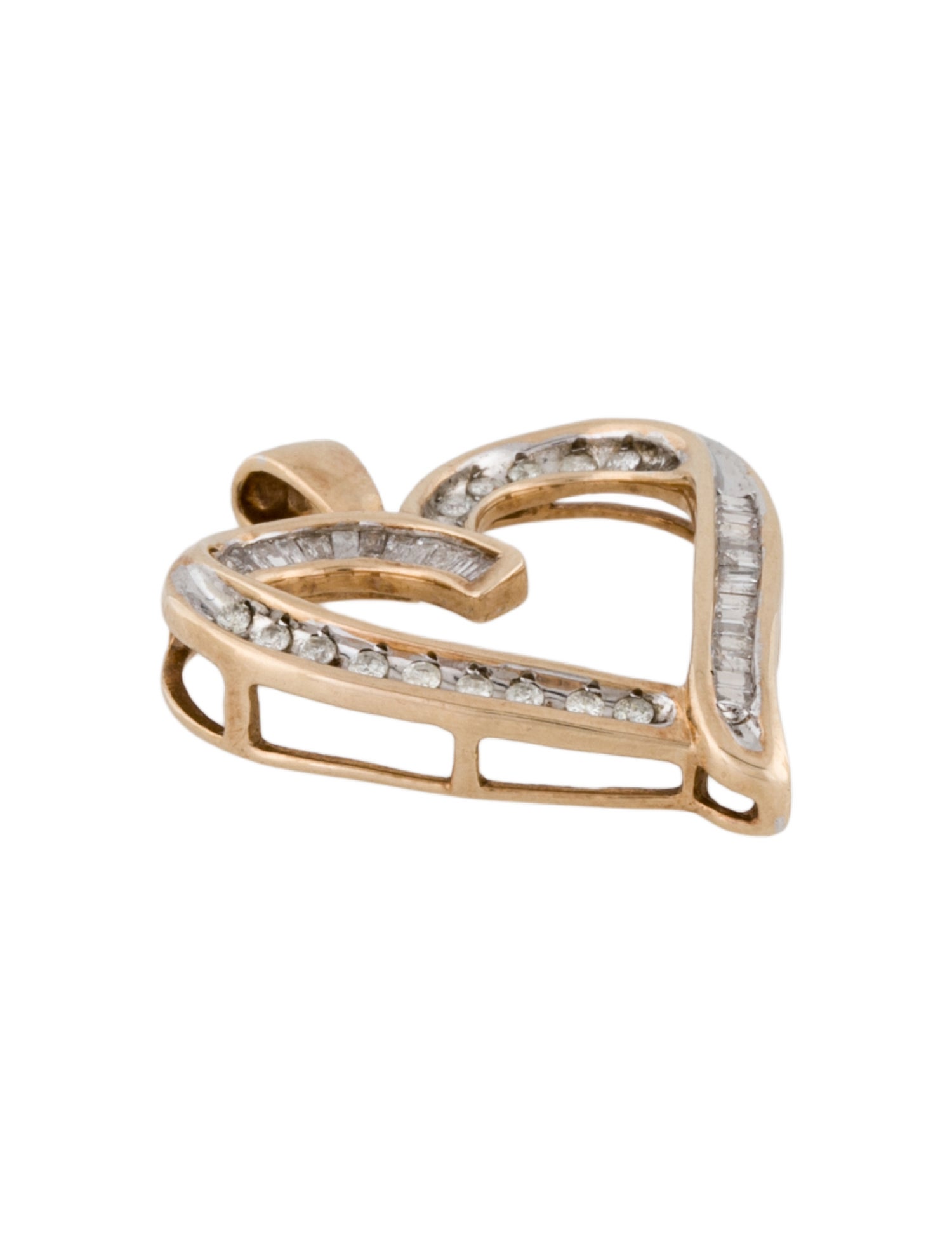 Pendant 10K Diamond Heart