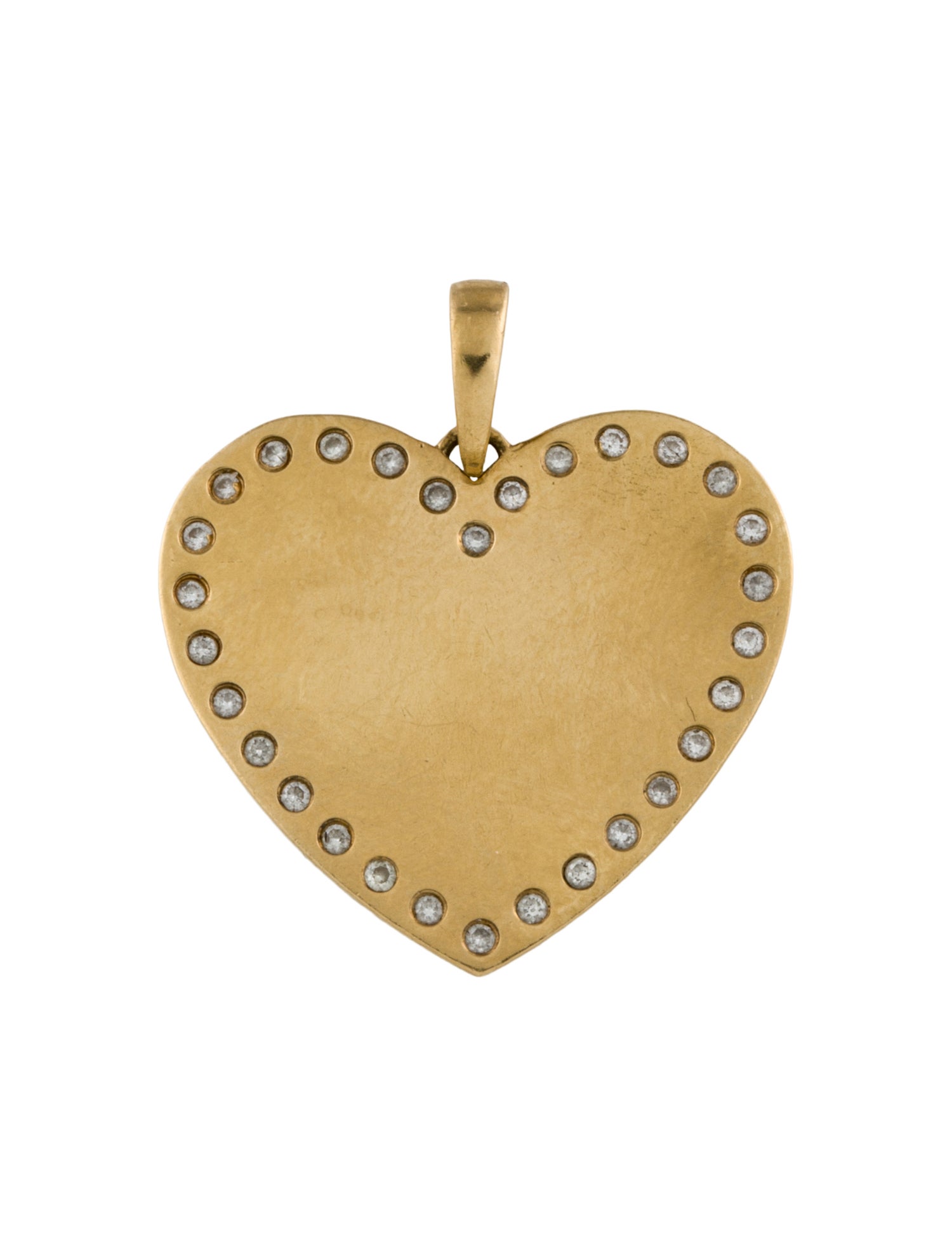 Pendant 18K Diamond Heart