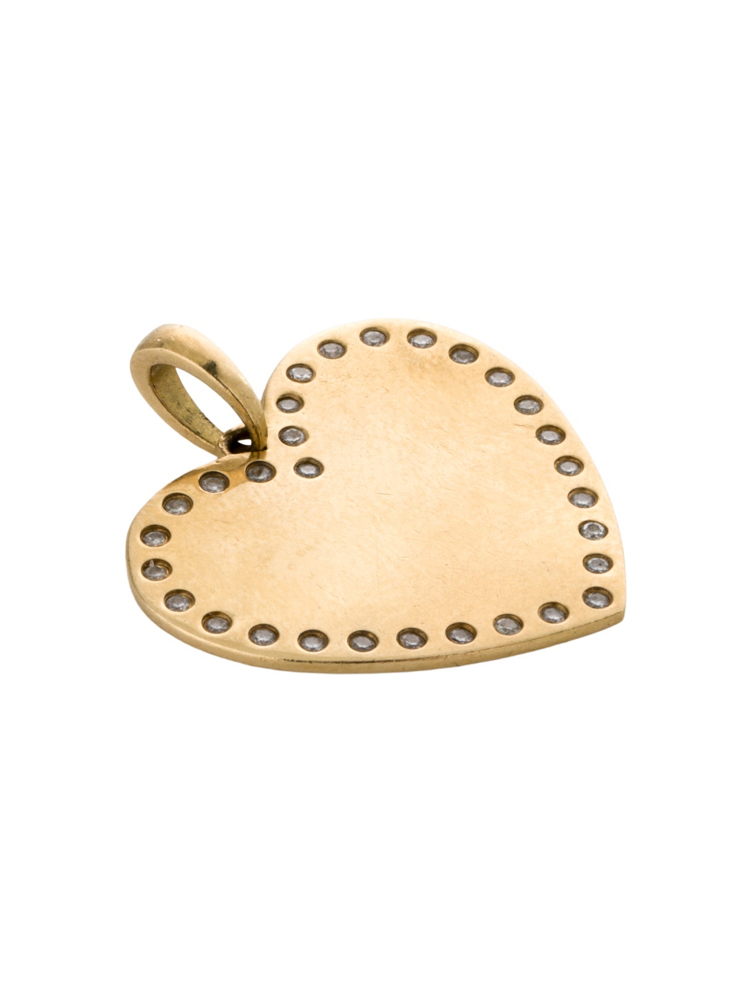 Pendant 18K Diamond Heart