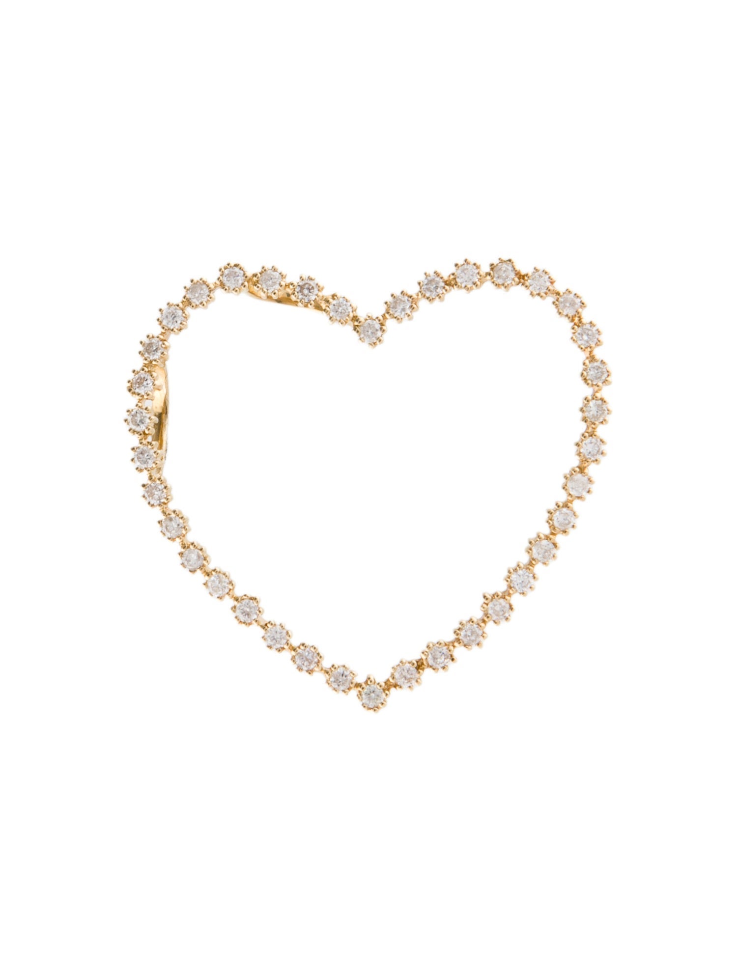 Pendant 14K Diamond Heart