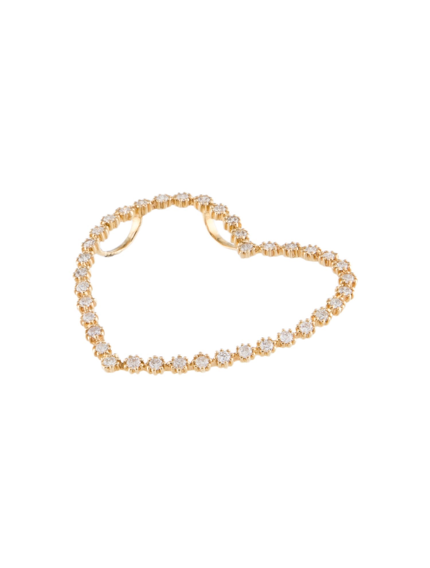 Pendant 14K Diamond Heart