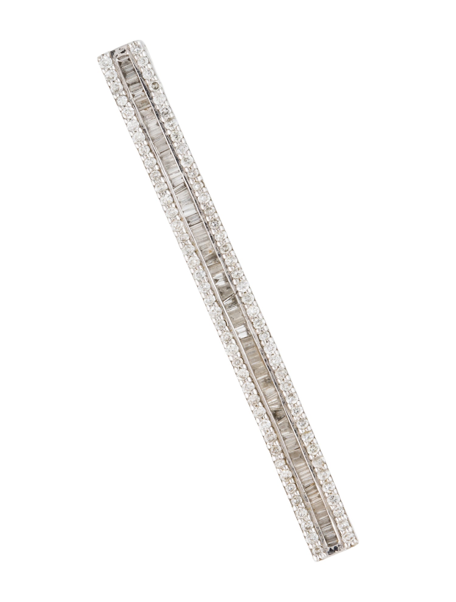 Pendant 14K Diamond Bar