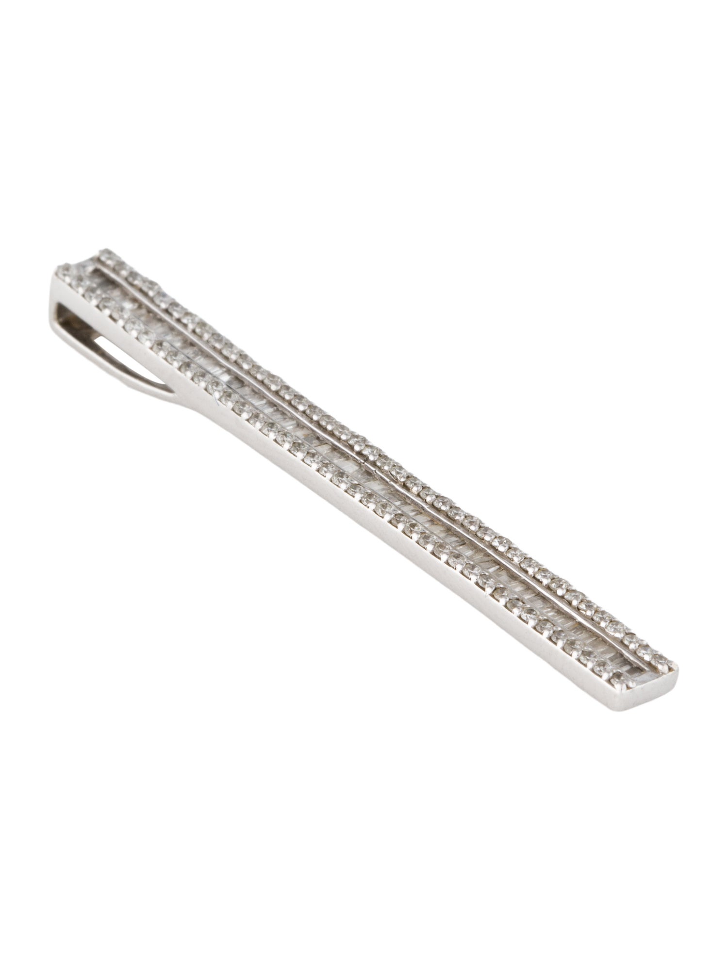 Pendant 14K Diamond Bar
