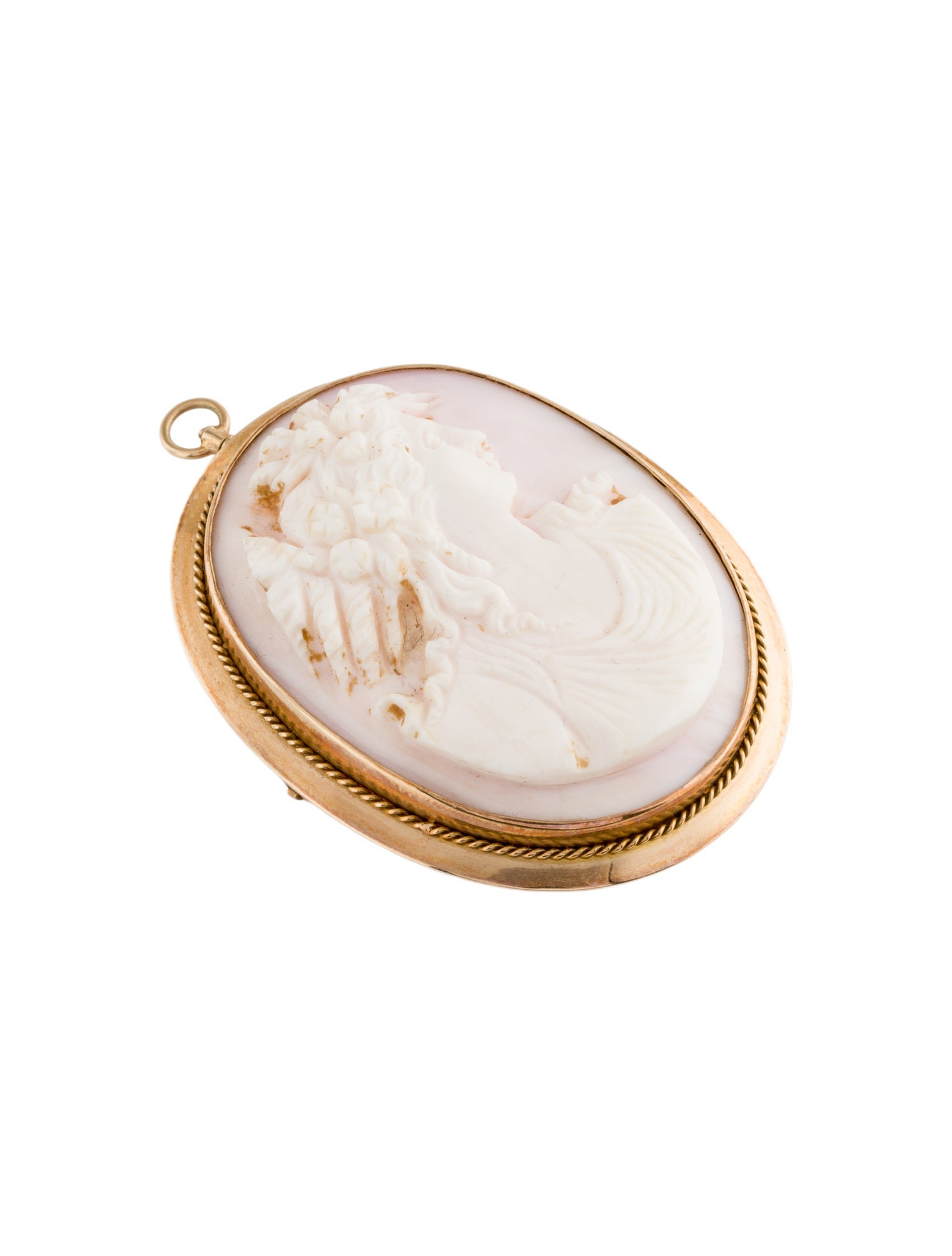 Pendant 14K Cameo