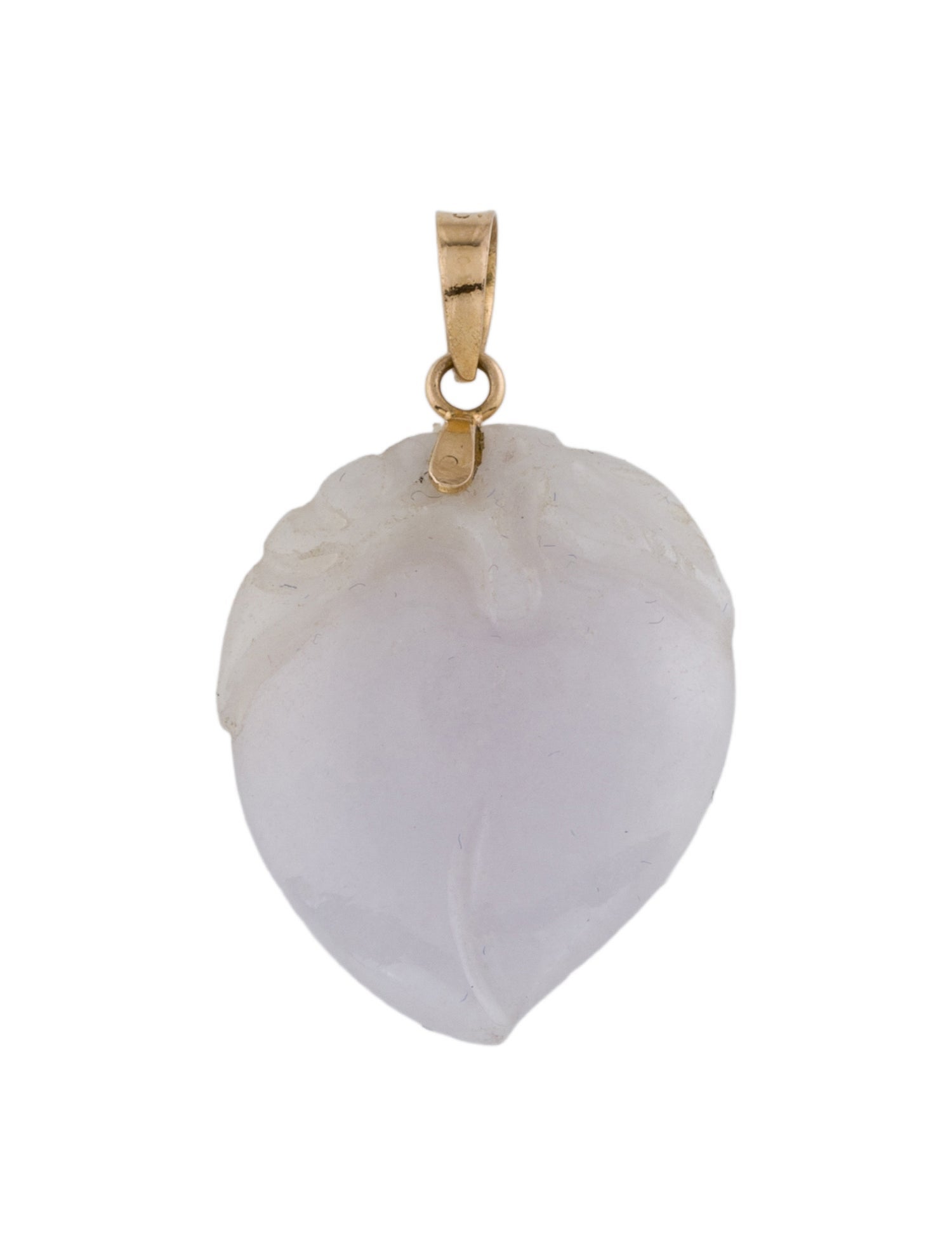 Pendant 14K Jadeite Strawberry