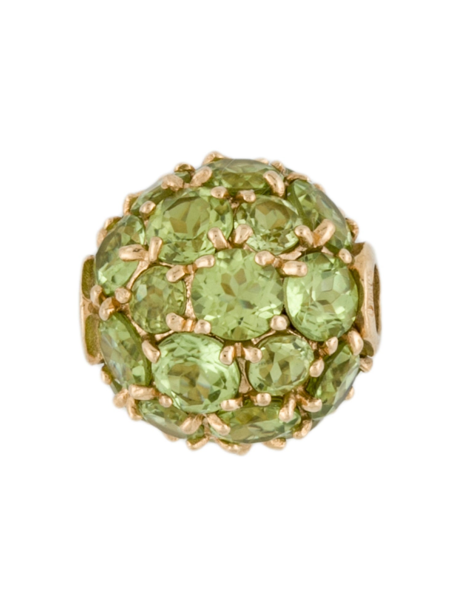 Pendant 14K Peridot Ball