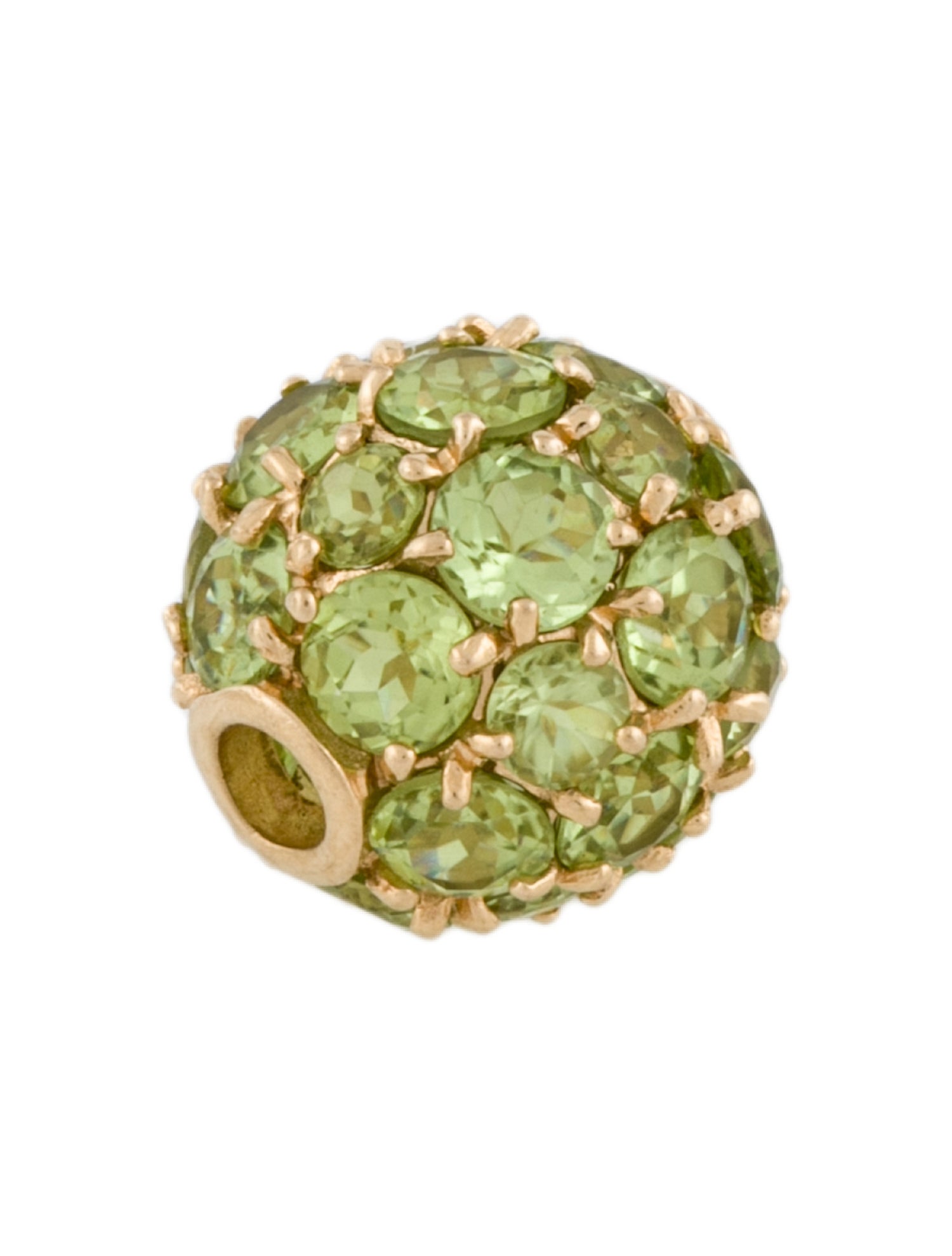 Pendant 14K Peridot Ball