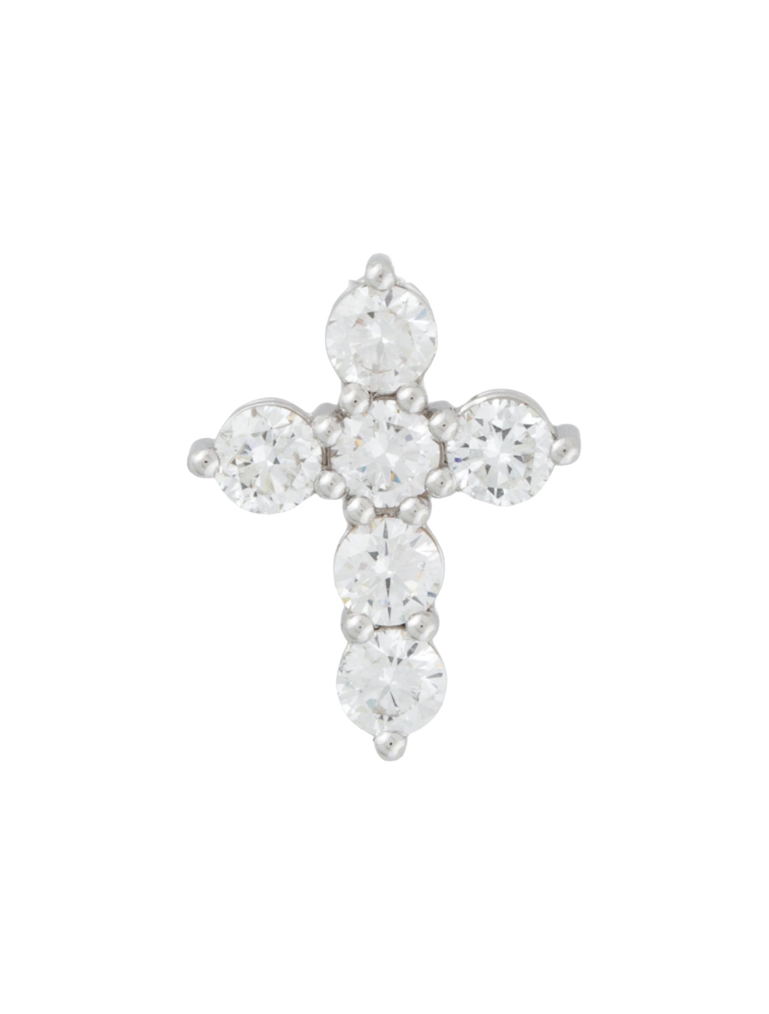 Pendant 14K 1.68ctw Lab-Grown Diamond Cross