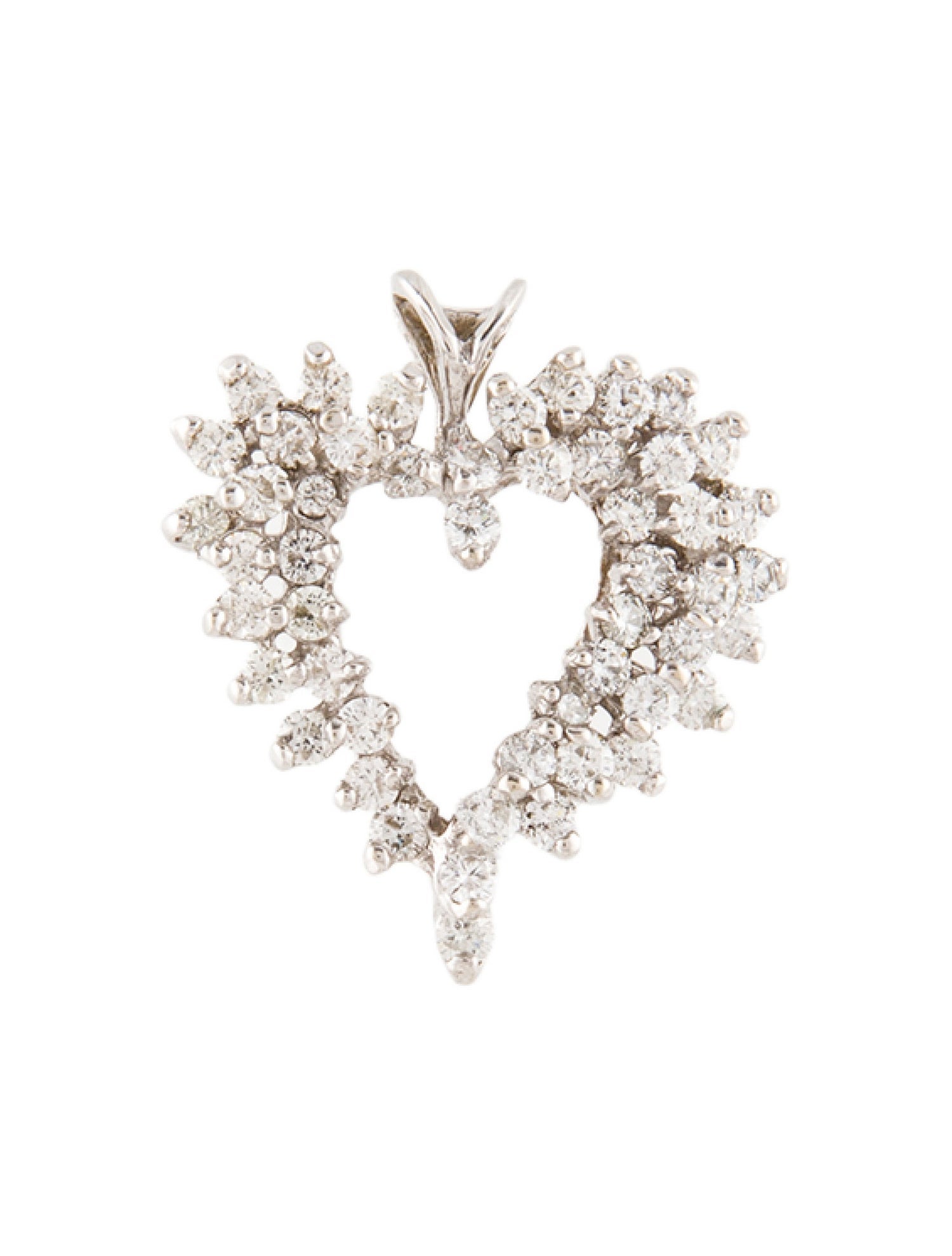 Pendant 14K Diamond Heart Pendant