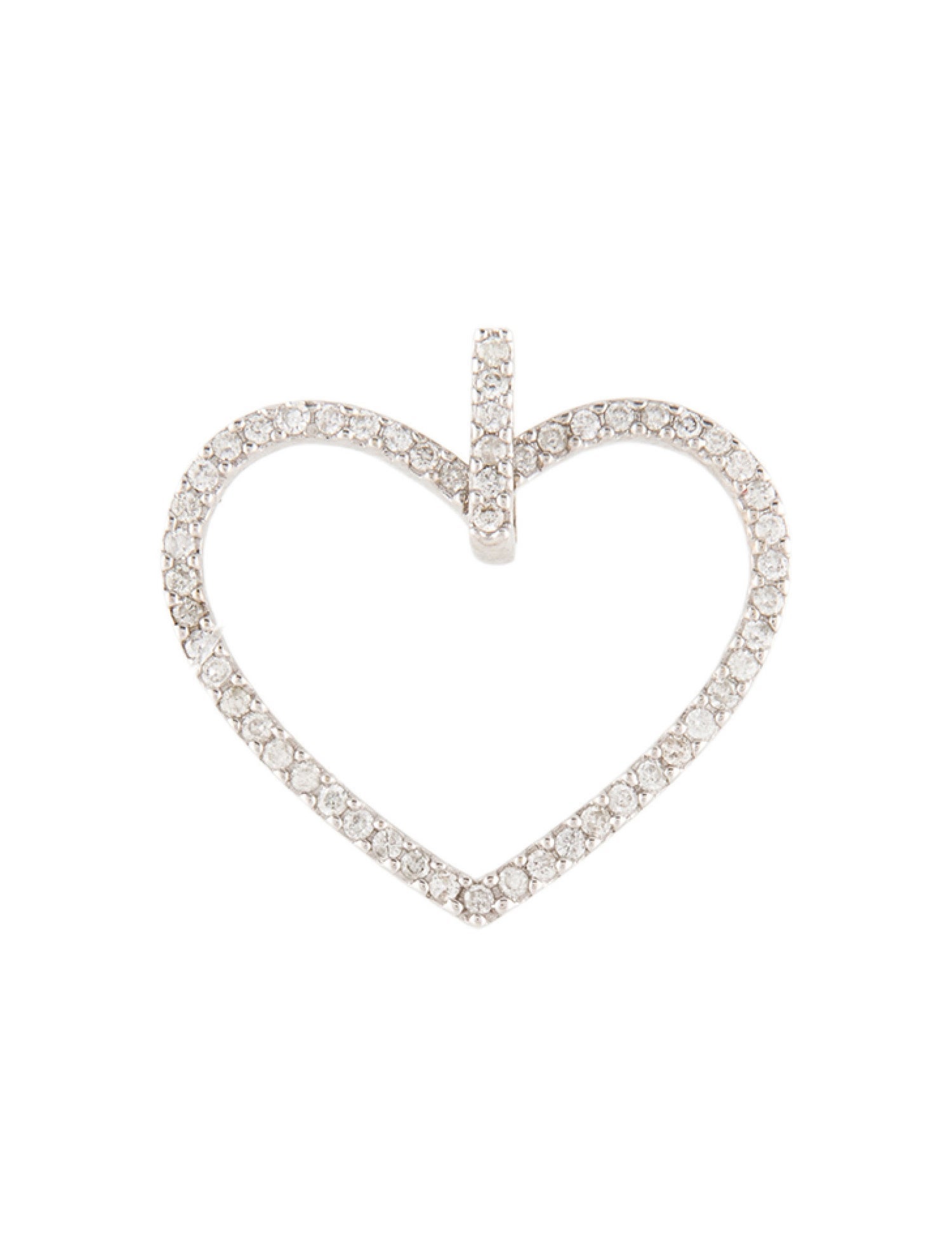 Pendant 14K Diamond Heart