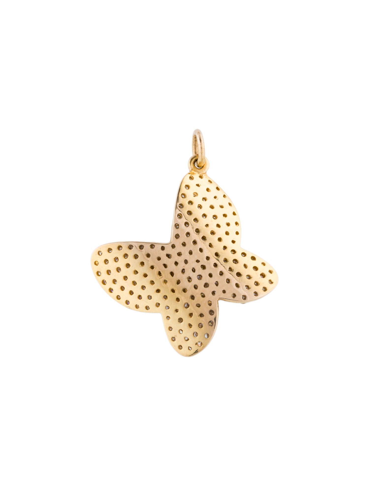 Pendant 14K Diamond Butterfly