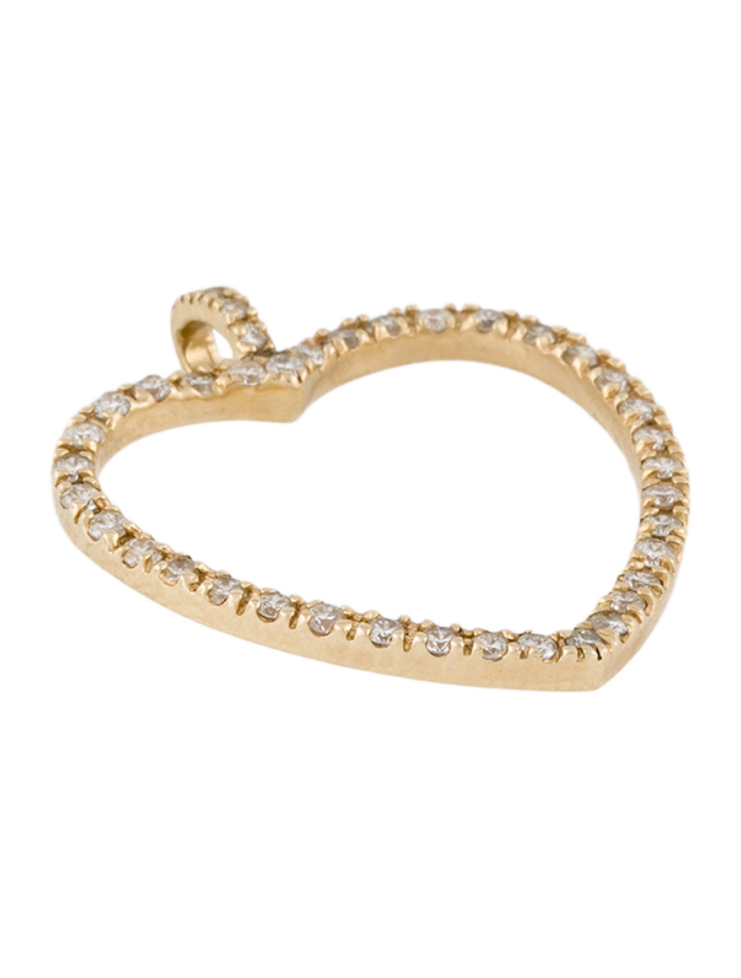 Pendant 14K Diamond Heart