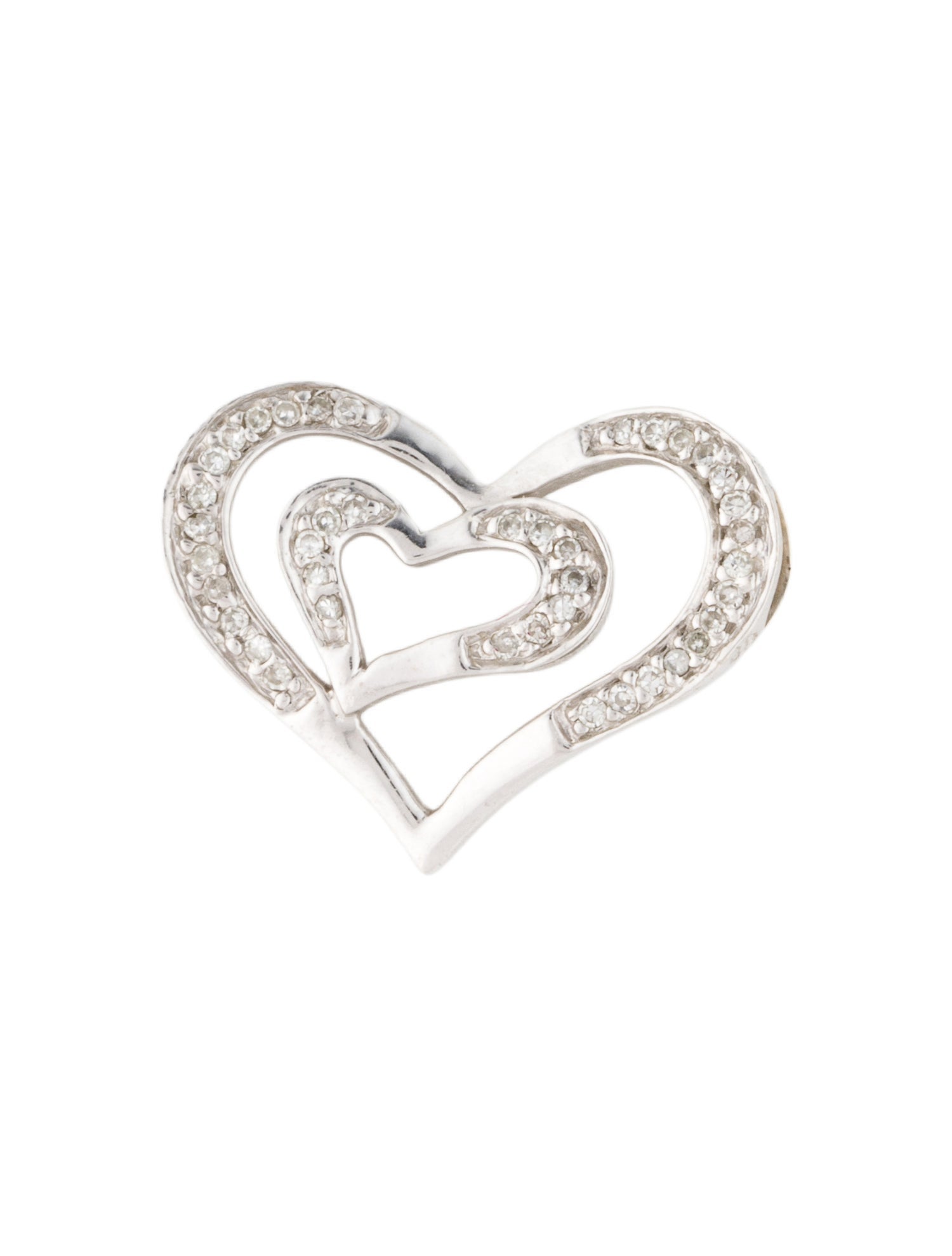 Pendant 14K Diamond Heart