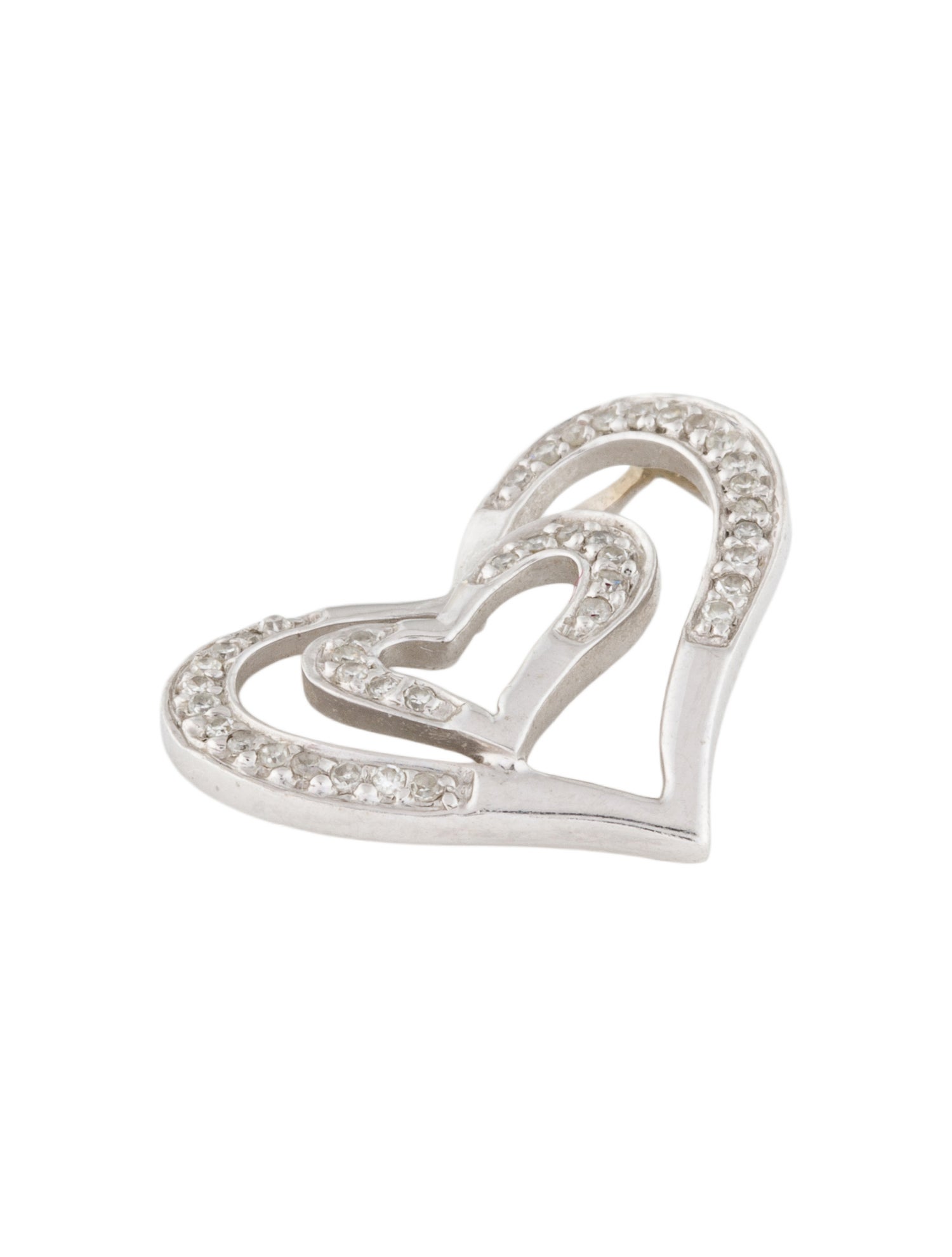 Pendant 14K Diamond Heart