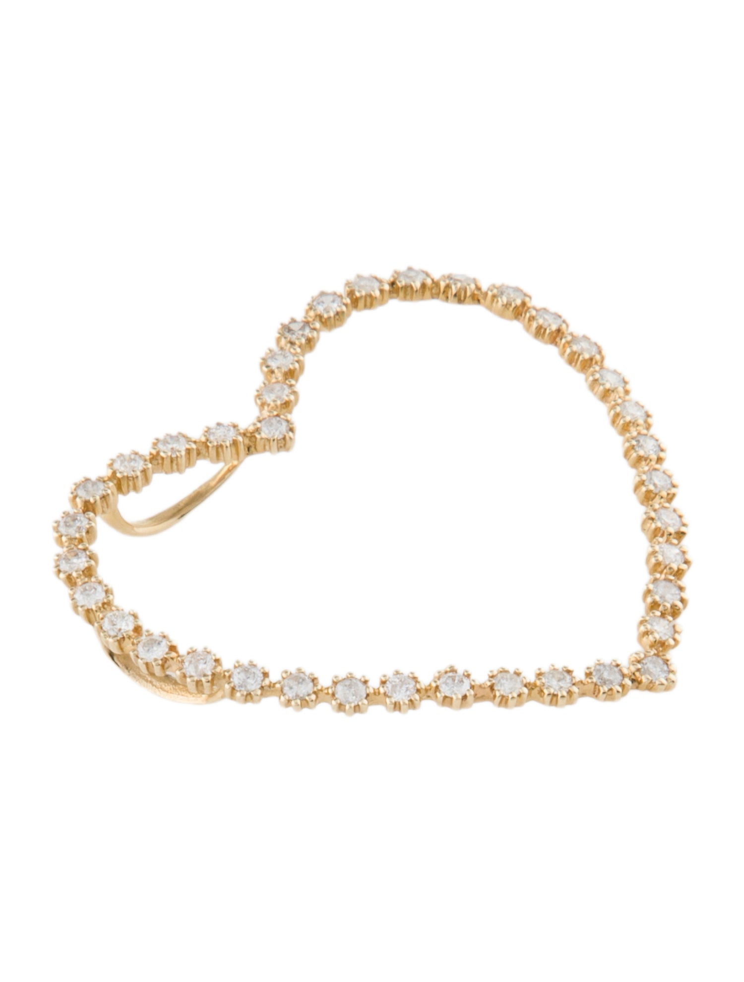 Pendant 14K Diamond Heart