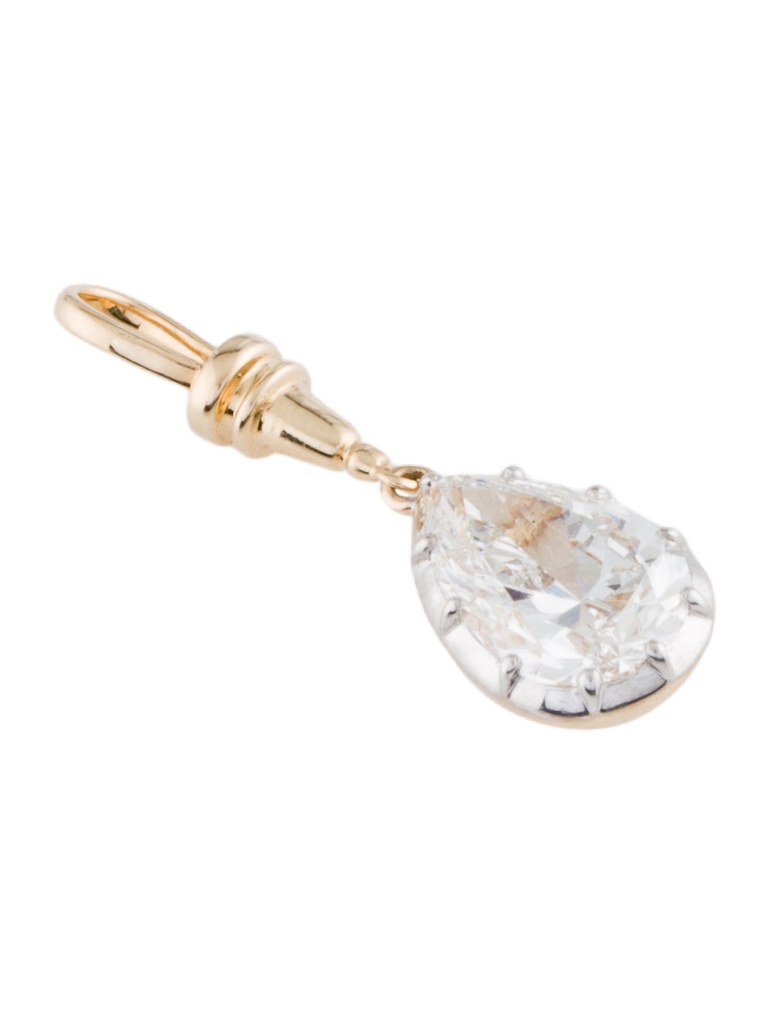 Pendant 14K 1.86ctw Lab-Grown Diamond