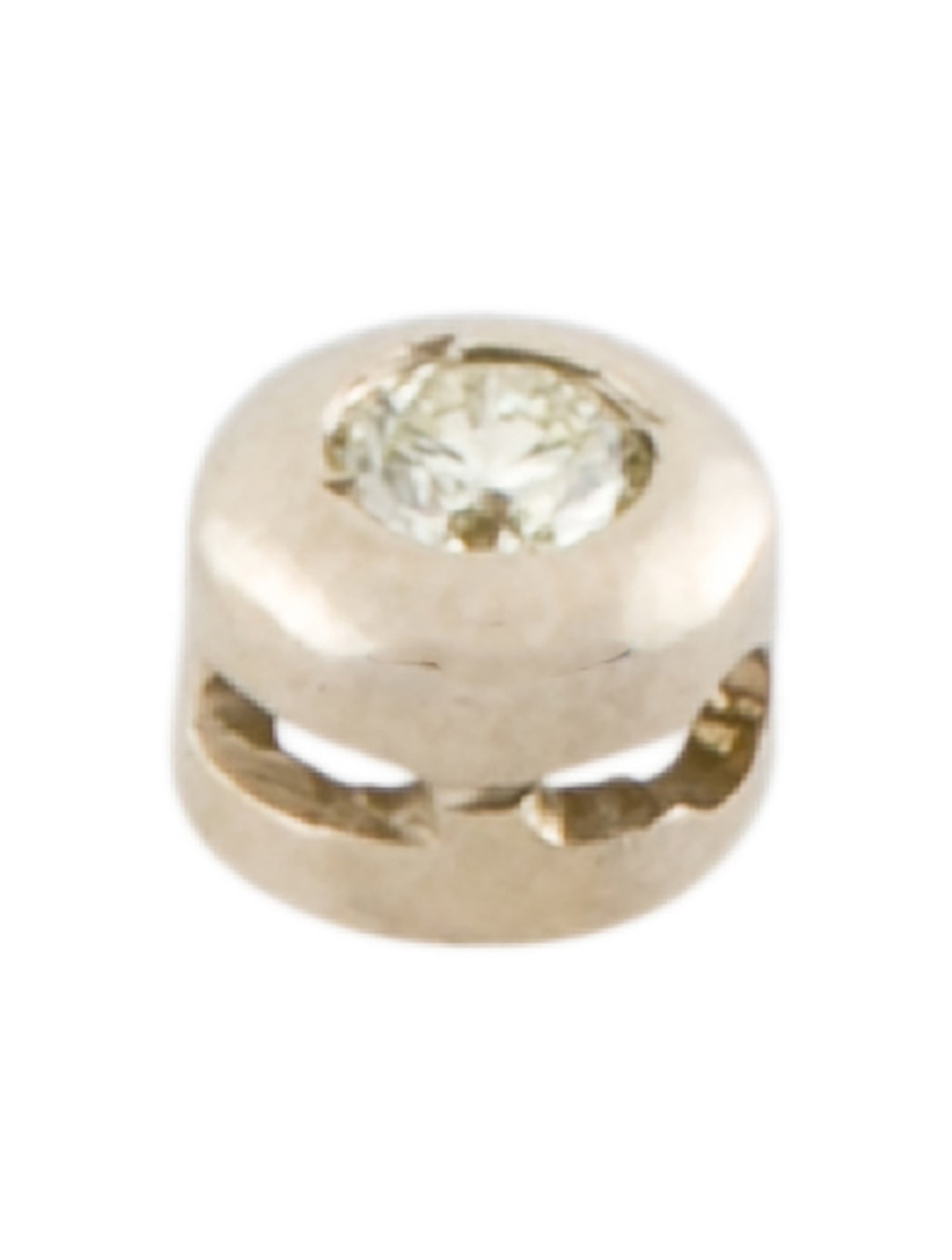 Pendant 14K Diamond Bubble