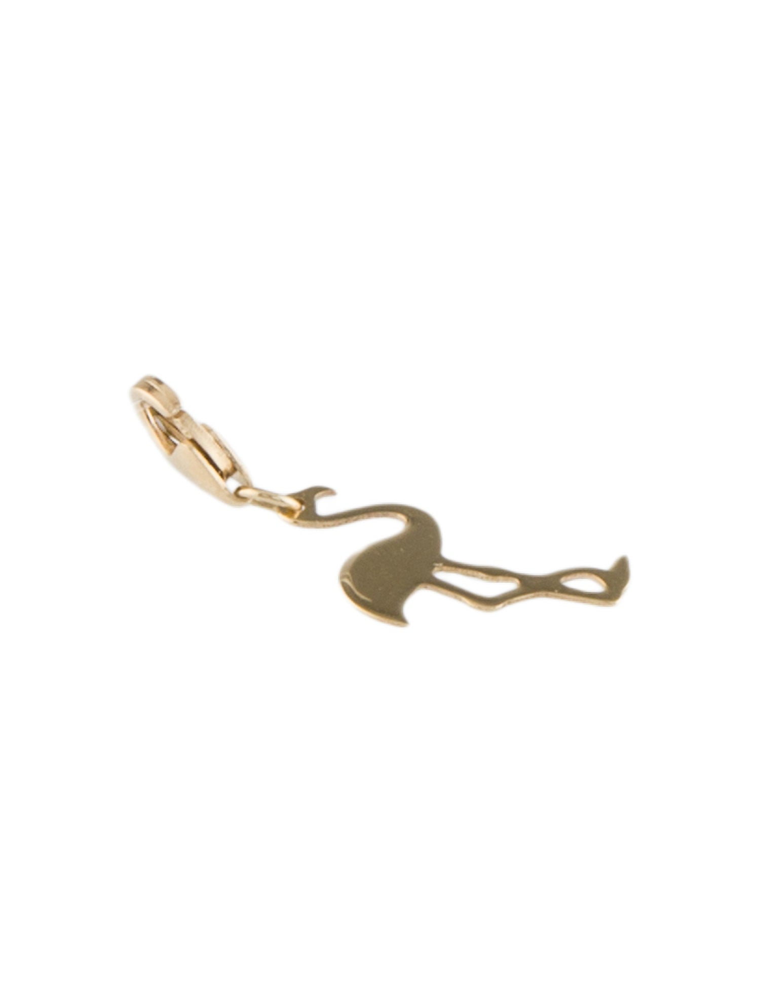 Pendant 14K Flamingo Charm
