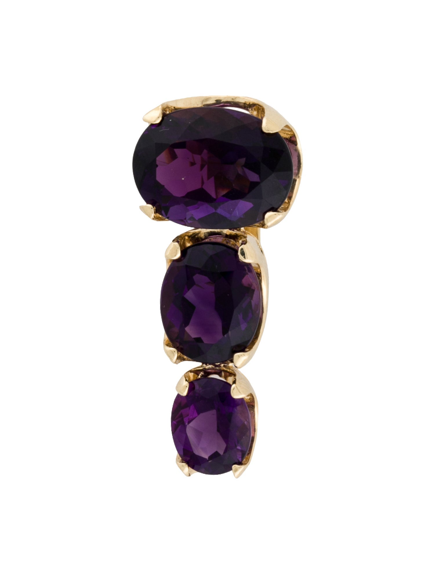 Pendant 14K Amethyst