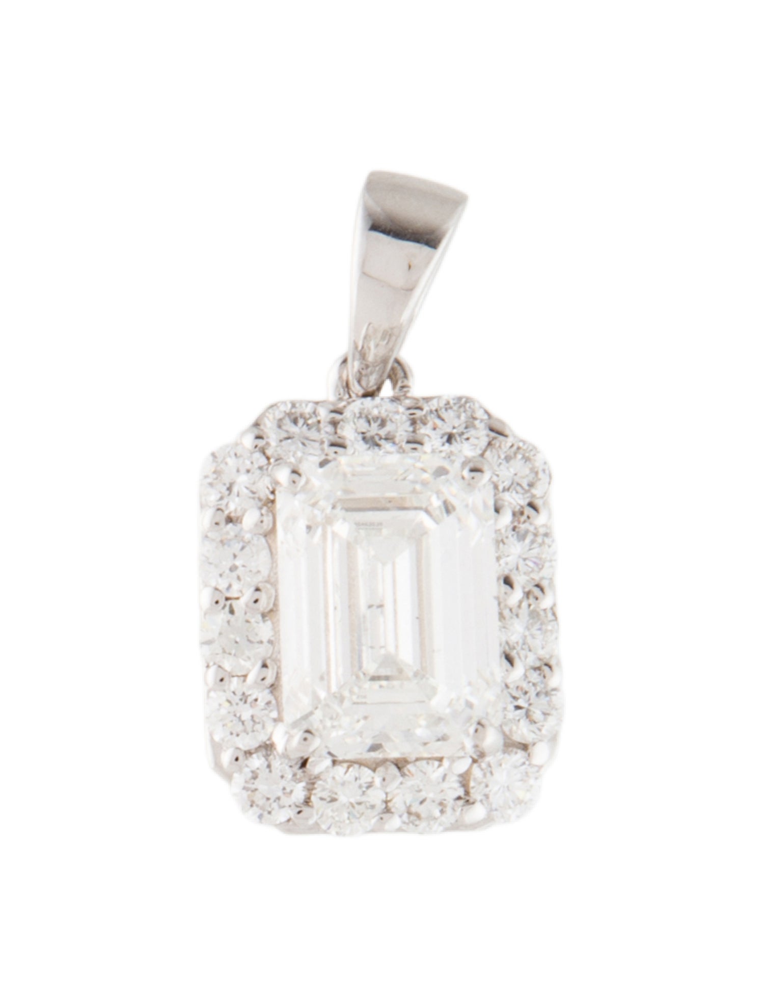 Pendant 2.25ct Lab-Grown Diamond Halo