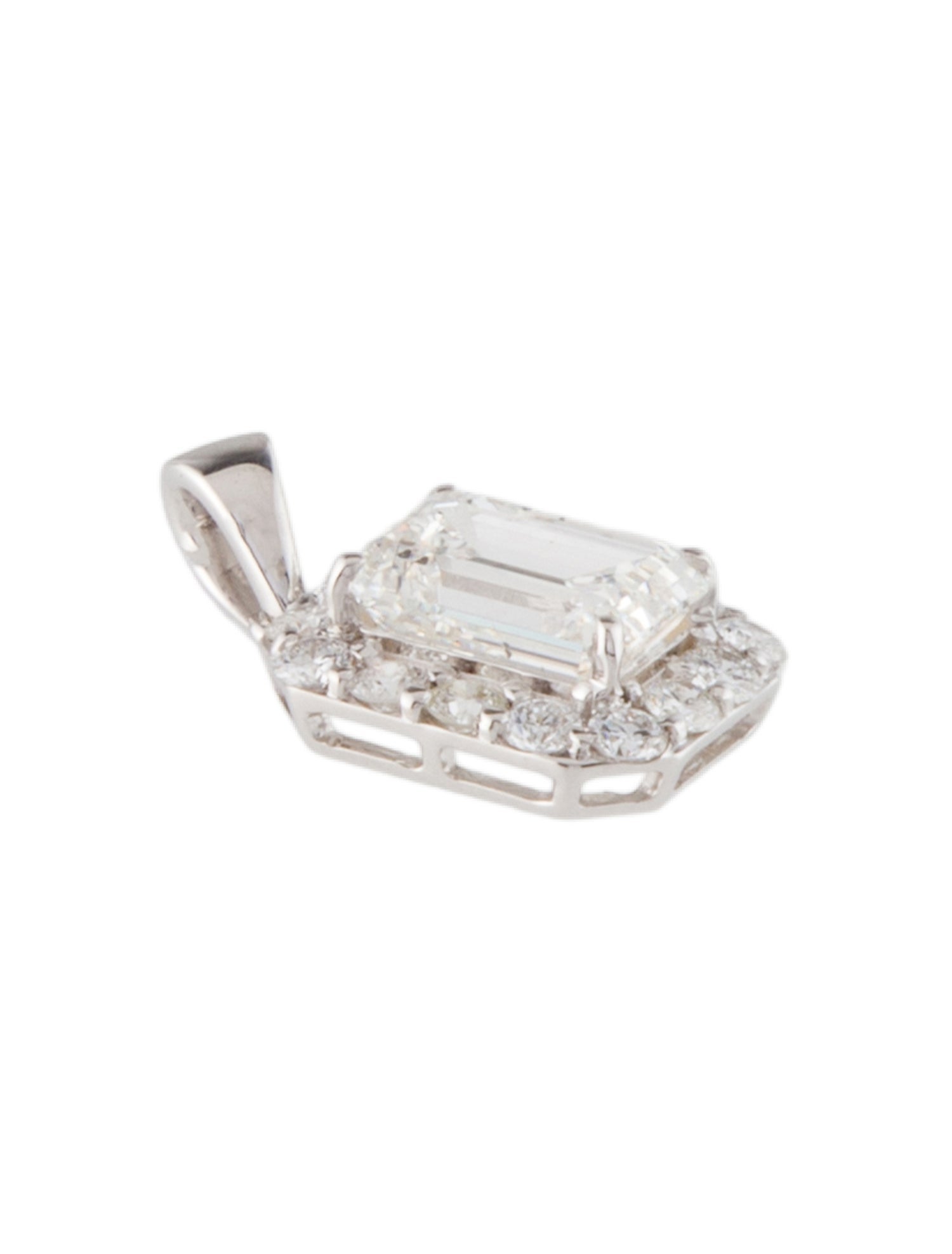 Pendant 2.25ct Lab-Grown Diamond Halo