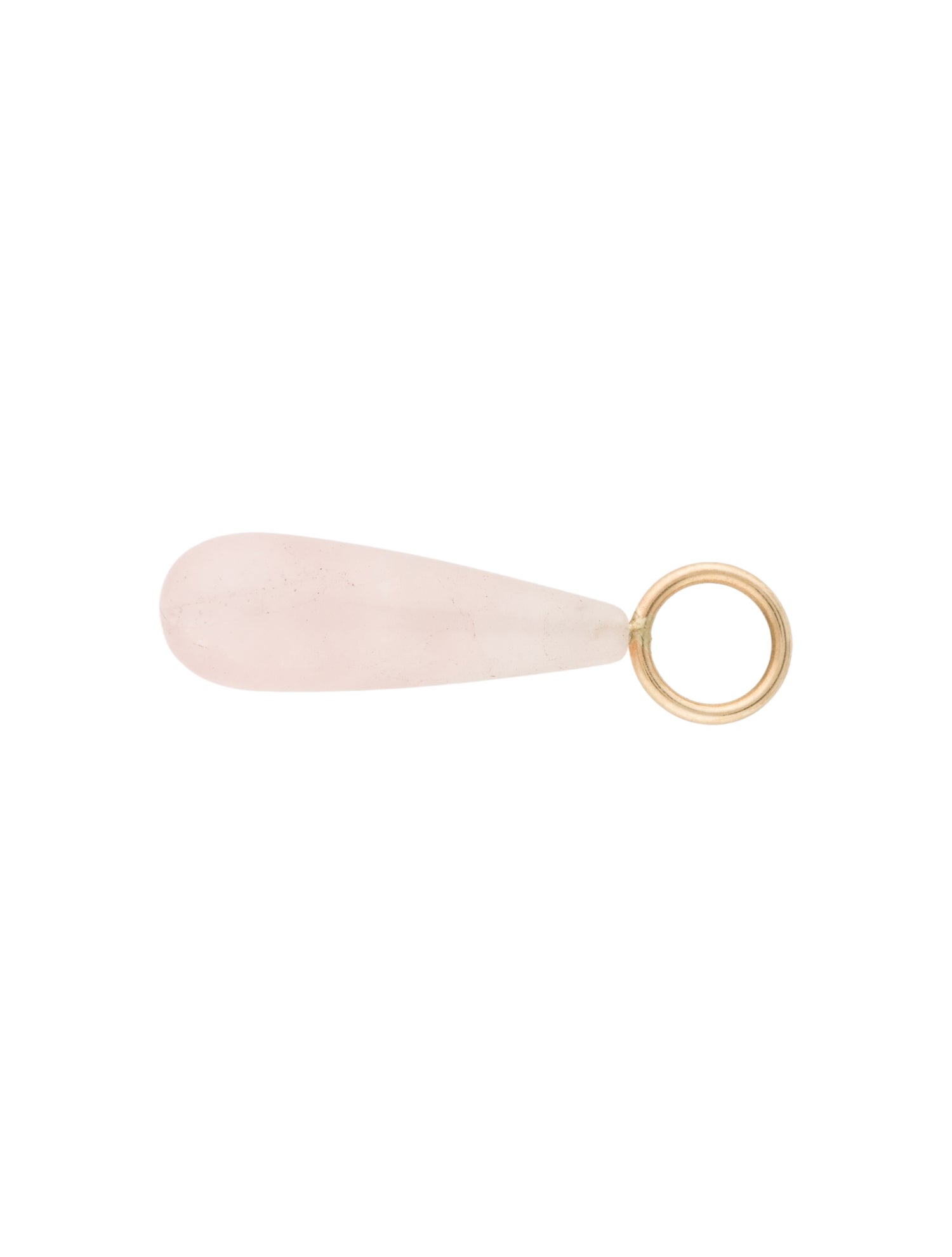 Pendant 14K Rose Quartz Charm