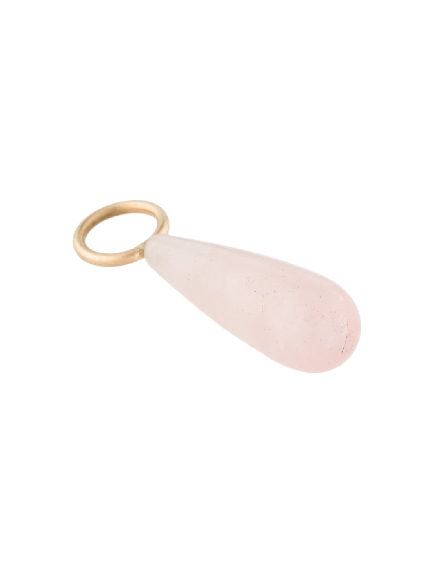 Pendant 14K Rose Quartz Charm