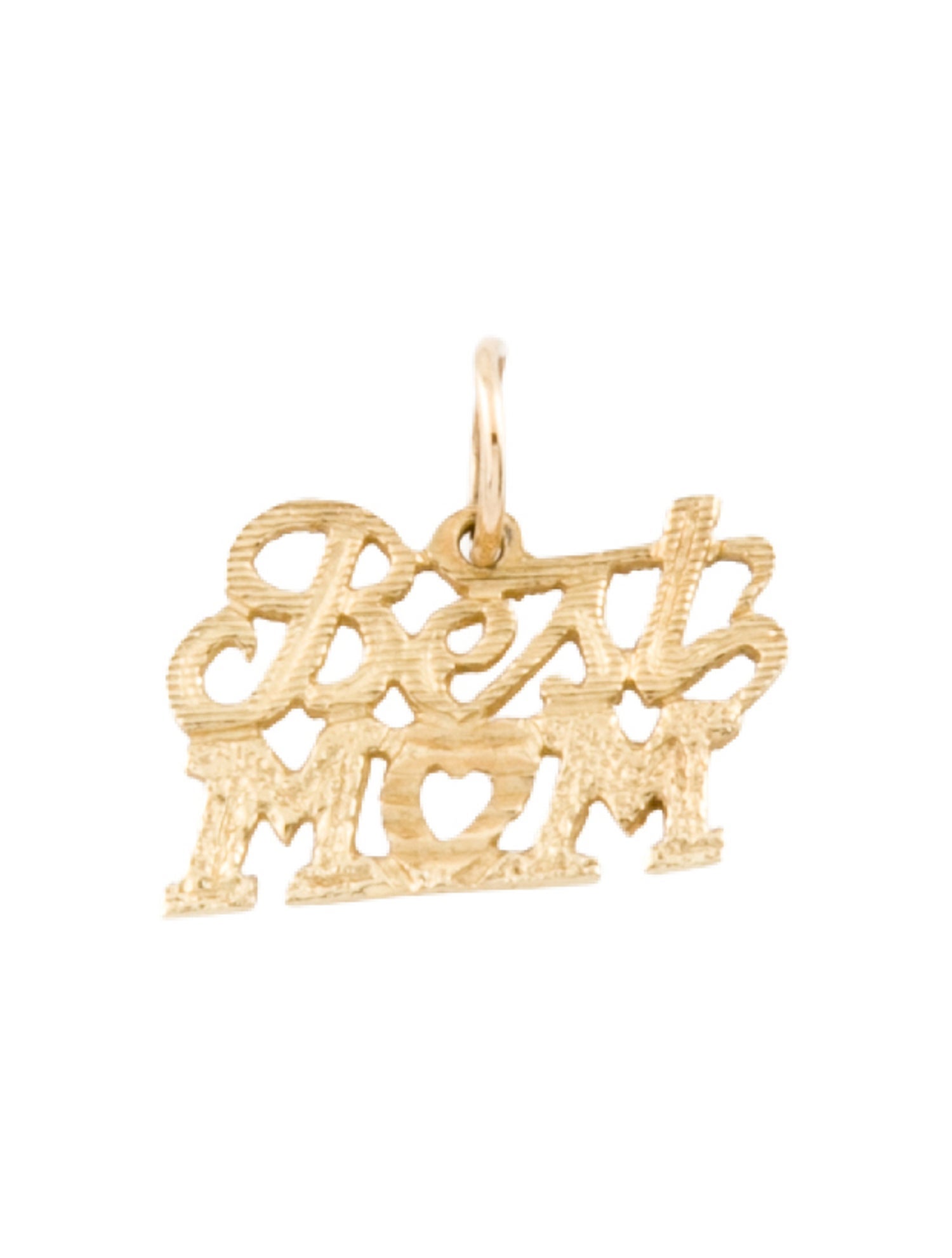 Pendant 14K 'Best Mom'