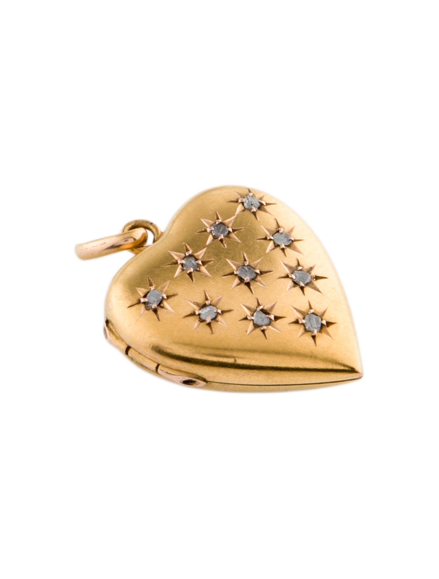 Pendant 18K Diamond Heart Locket