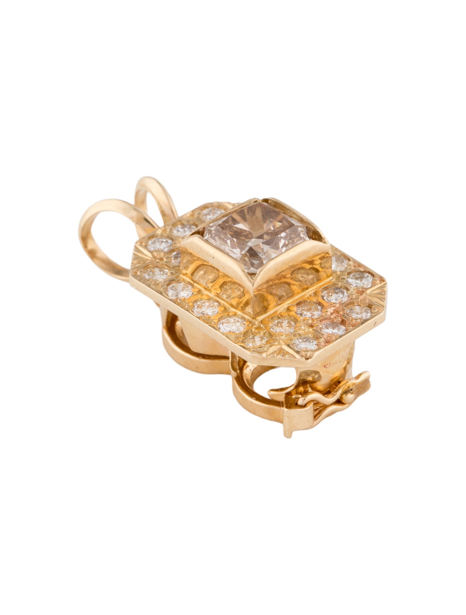 Pendant 14K 2.46ctw Diamond