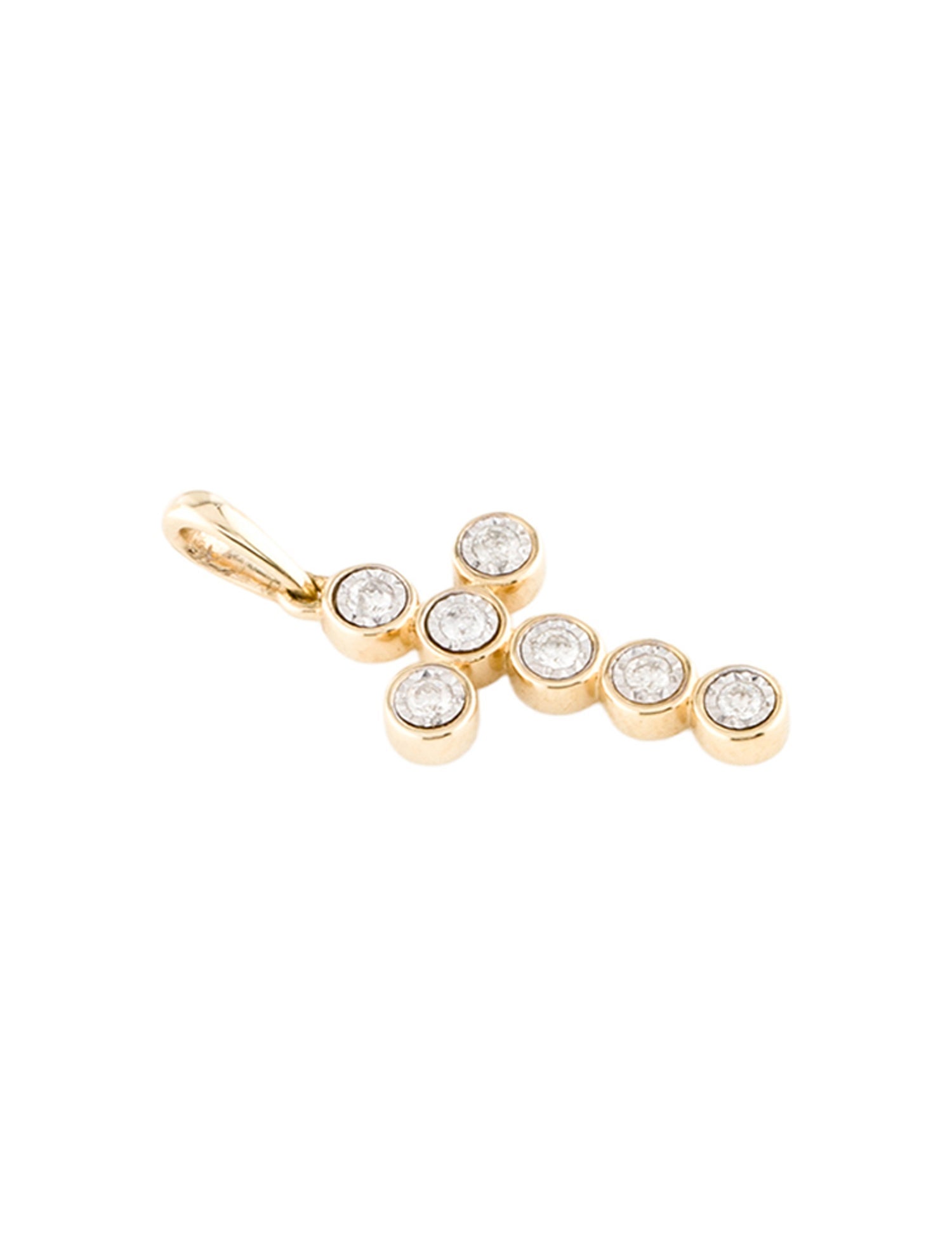 Pendant 14K Diamond Cross