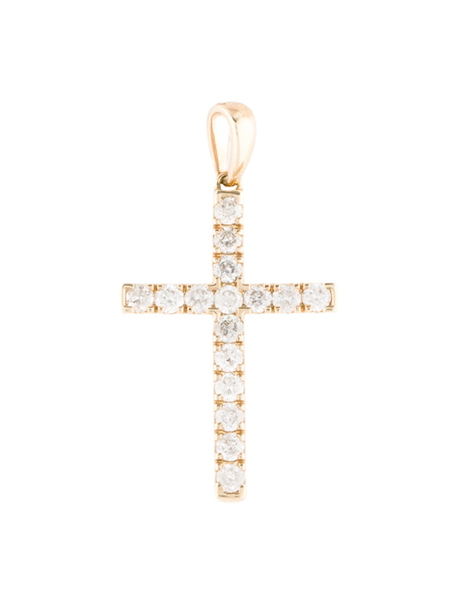 Pendant 14K Diamond Cross