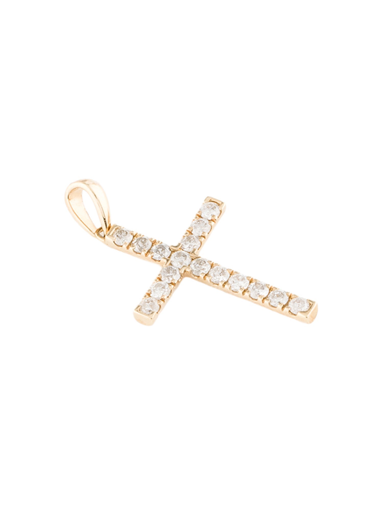 Pendant 14K Diamond Cross