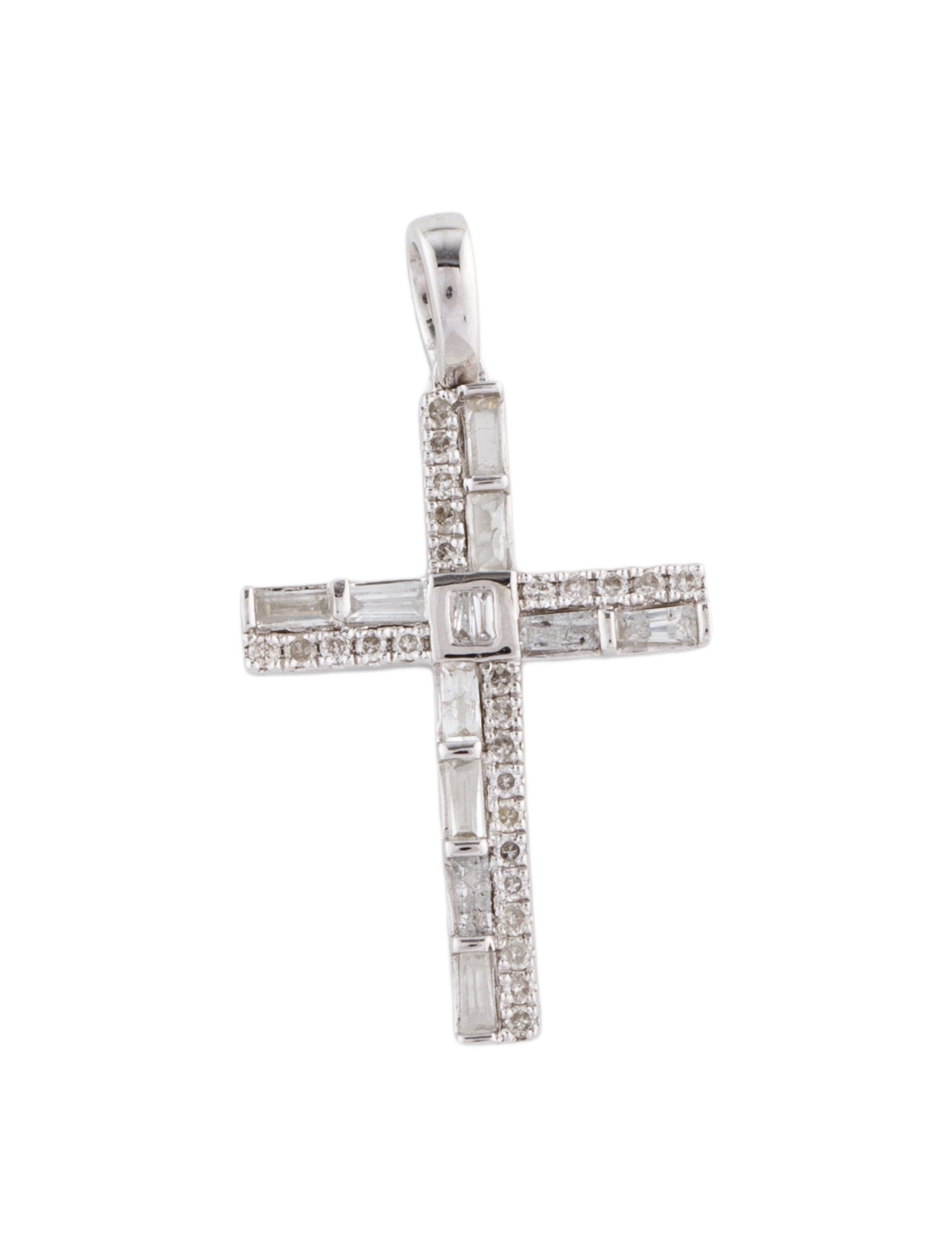 Pendant 14K Diamond Cross
