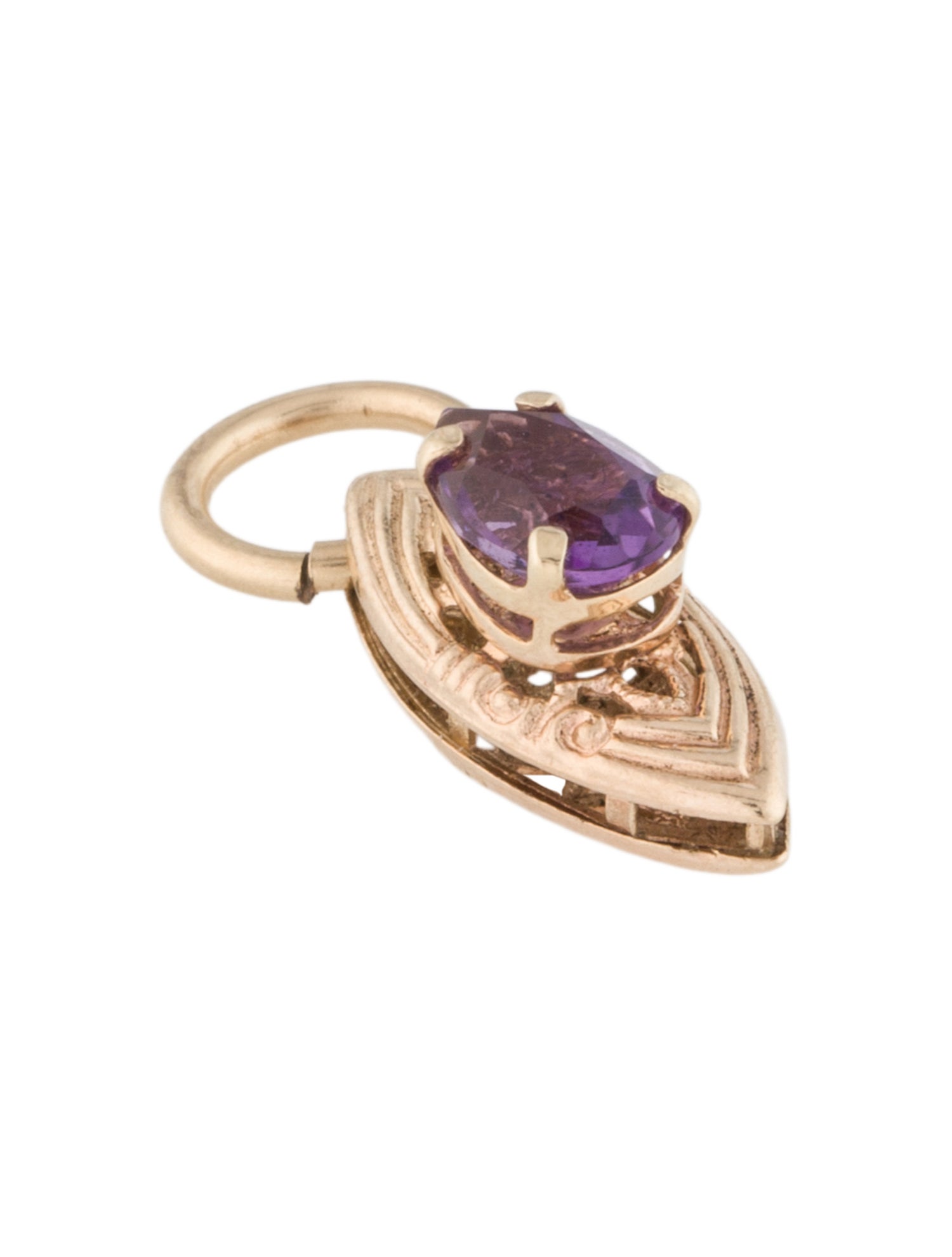 Pendant Amethyst Charm