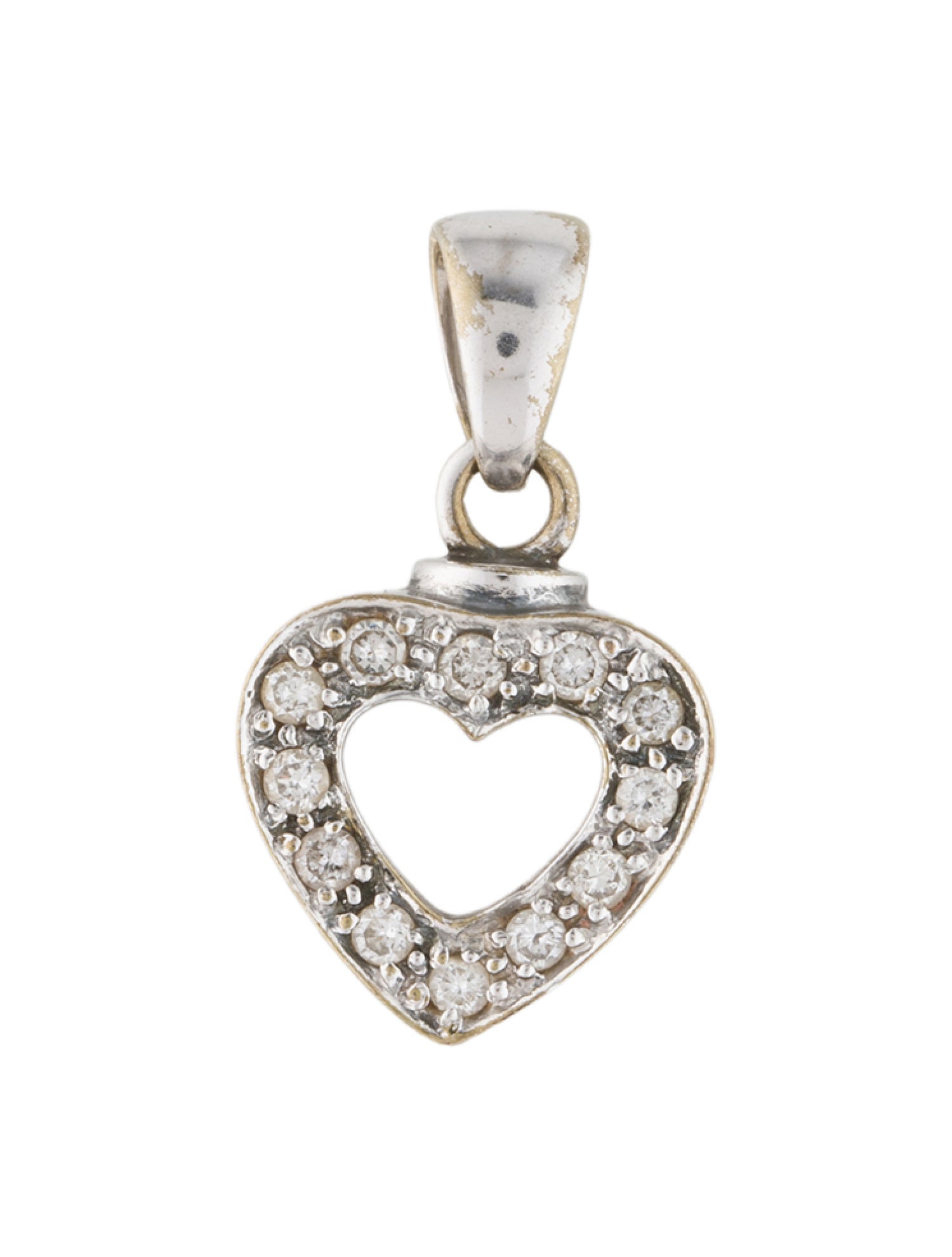 Pendant 18K Diamond Heart
