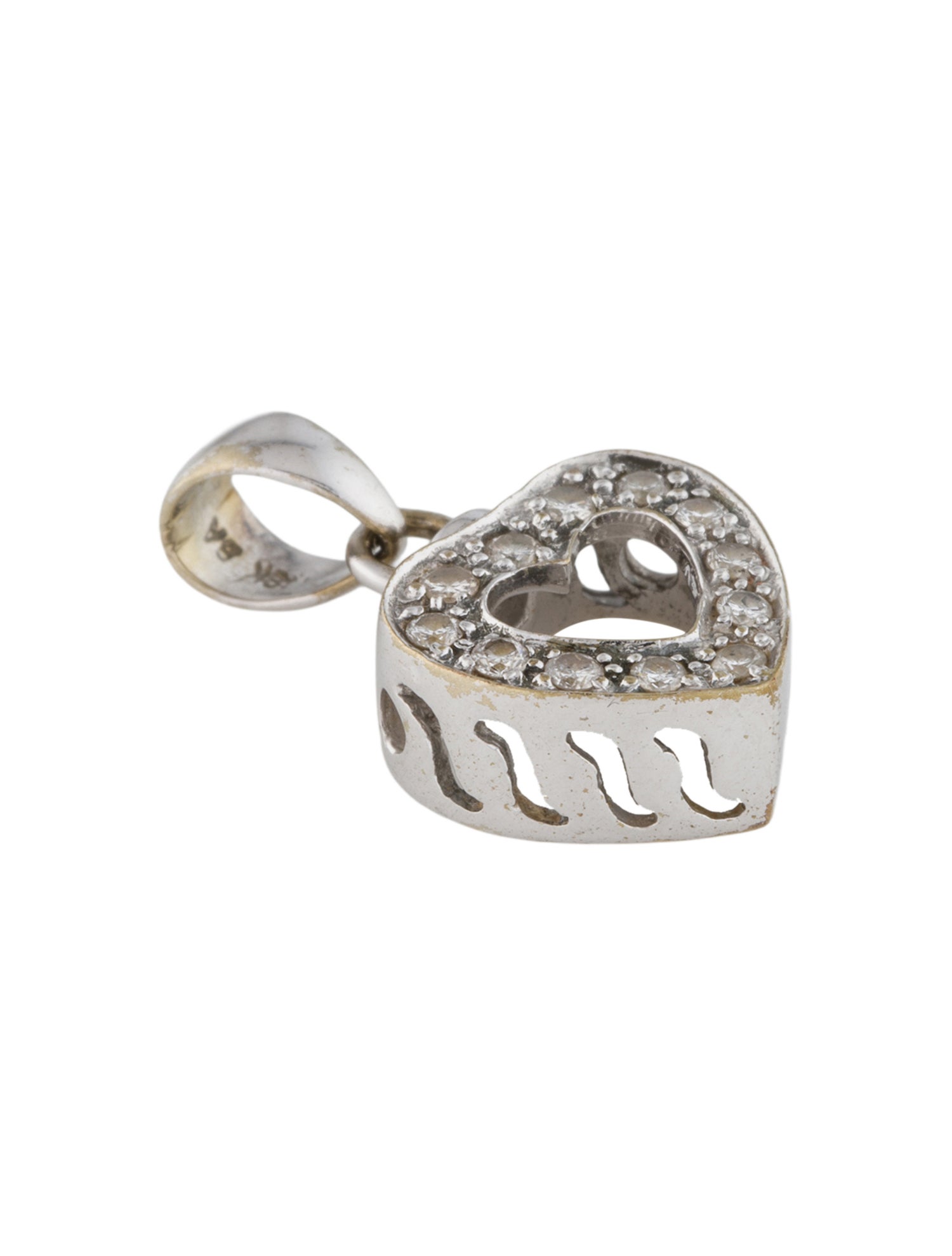 Pendant 18K Diamond Heart