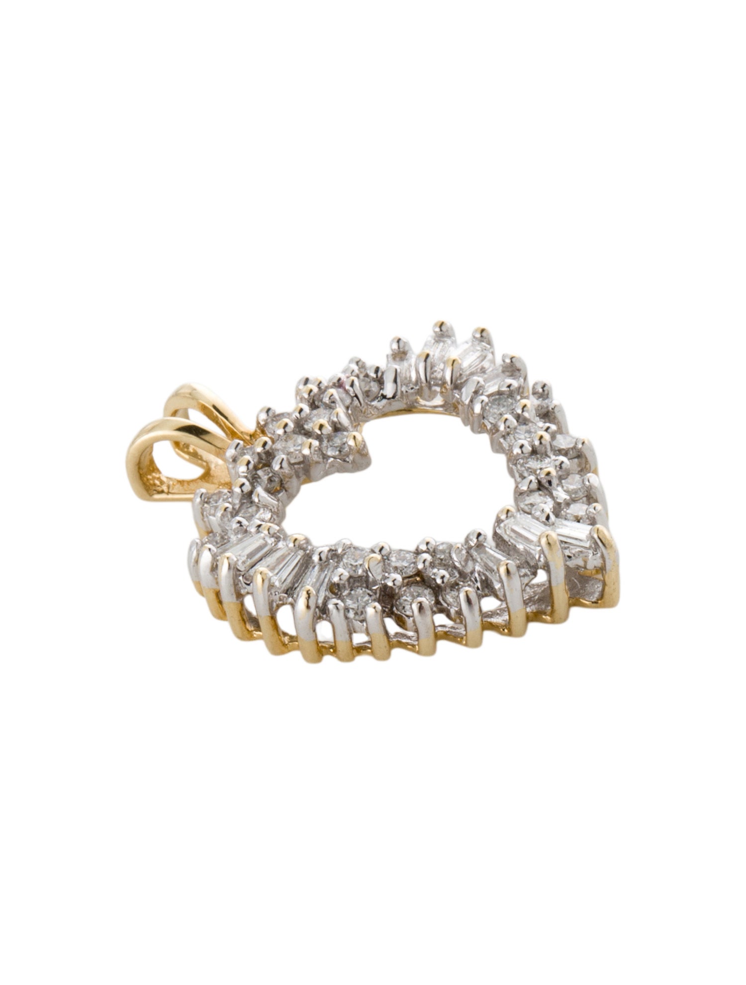 Pendant 14K Diamond Heart