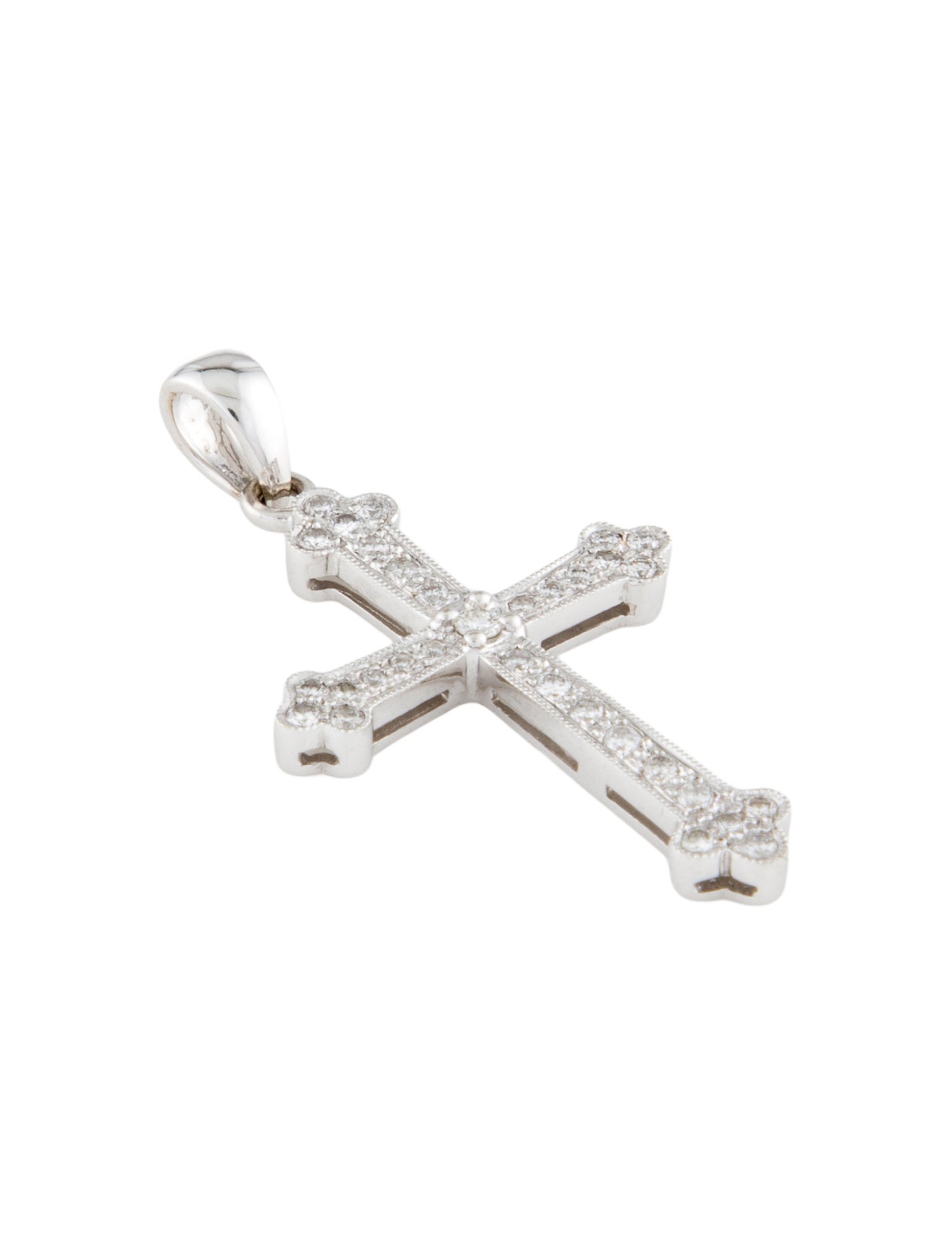 Pendant 18K Diamond Cross