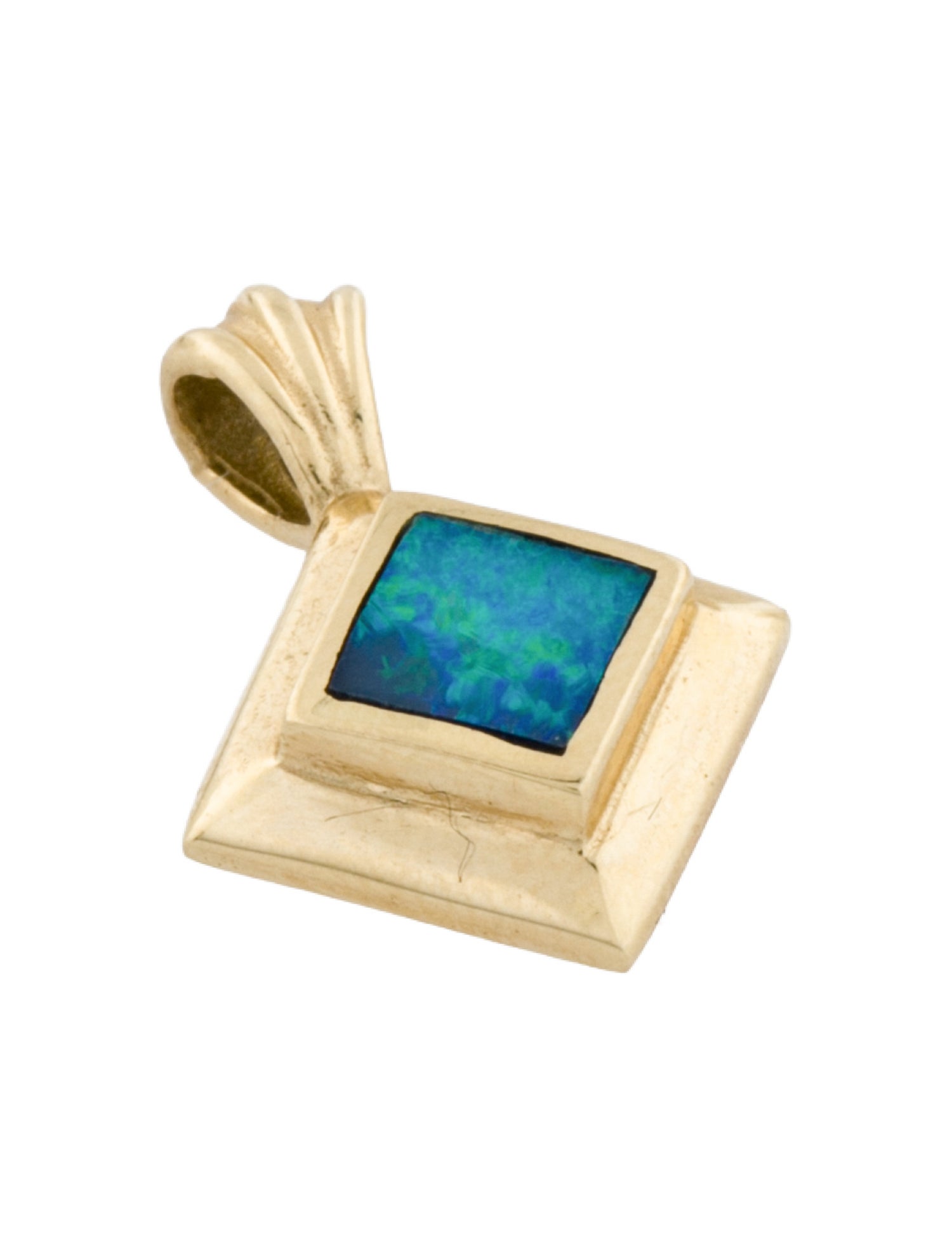 Pendant 14K Opal Kite Drop