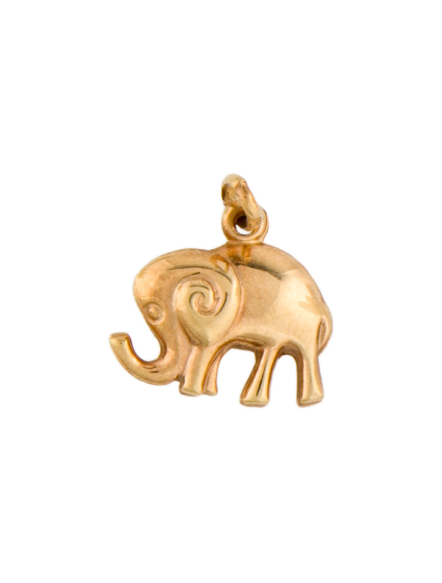 Pendant 14K Elephant Charm
