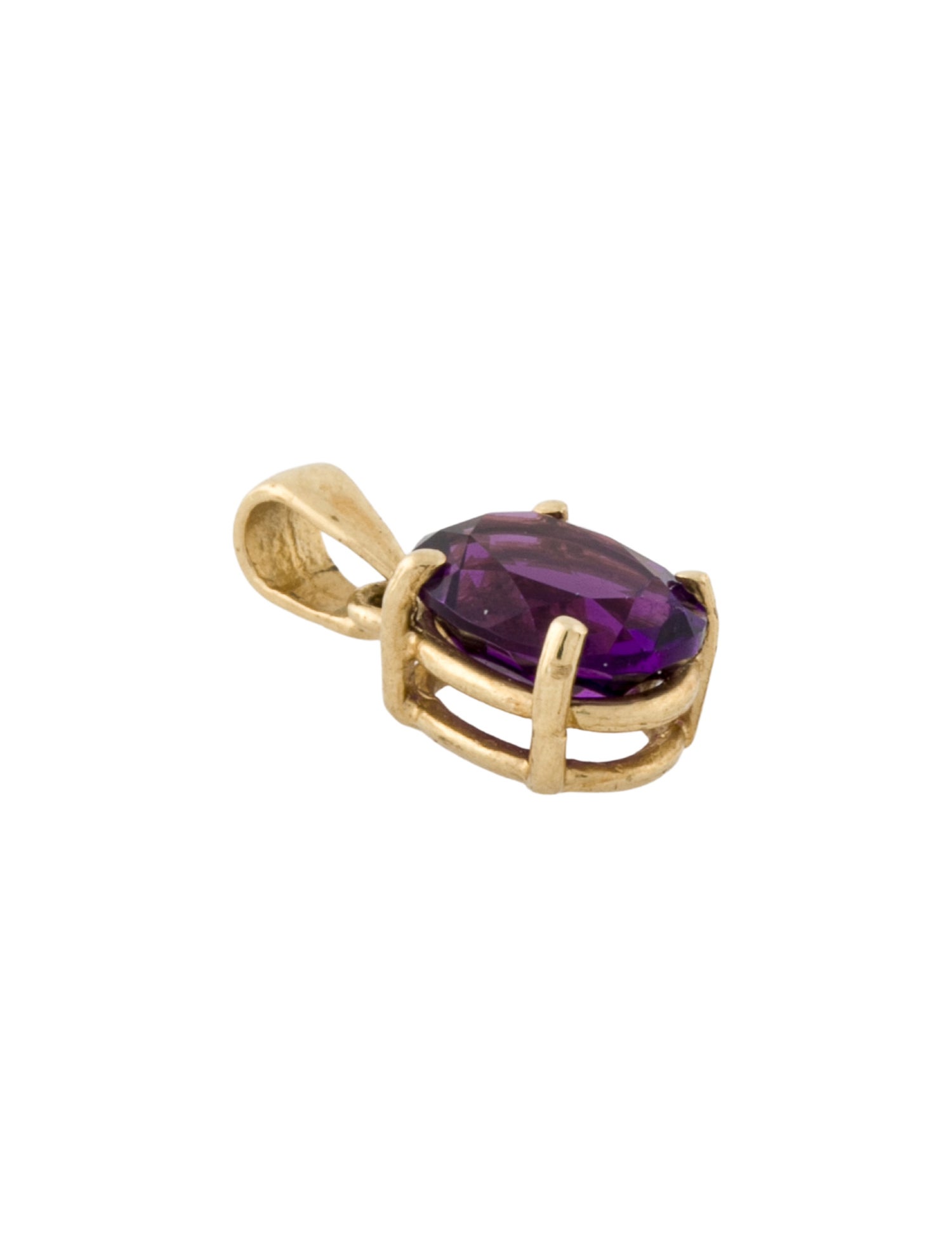 Pendant 14K 1.65ctw Amethyst